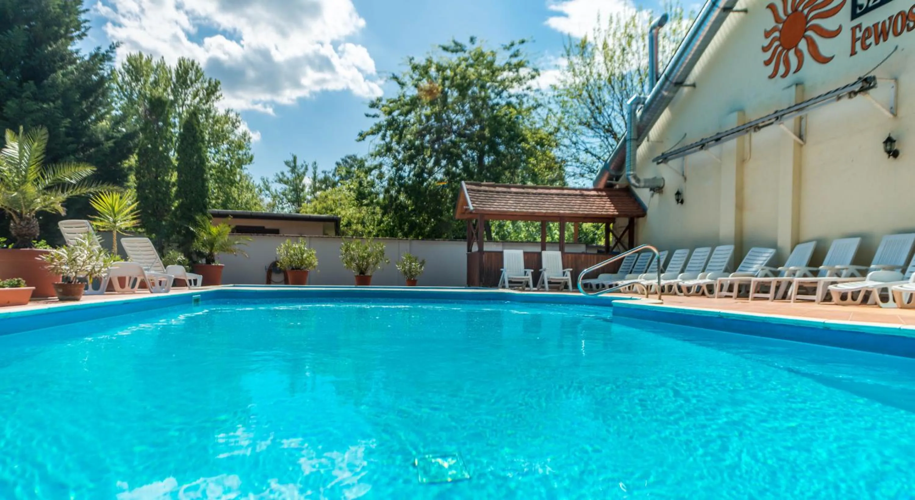 Swimming pool in Pater Apartments and Rooms