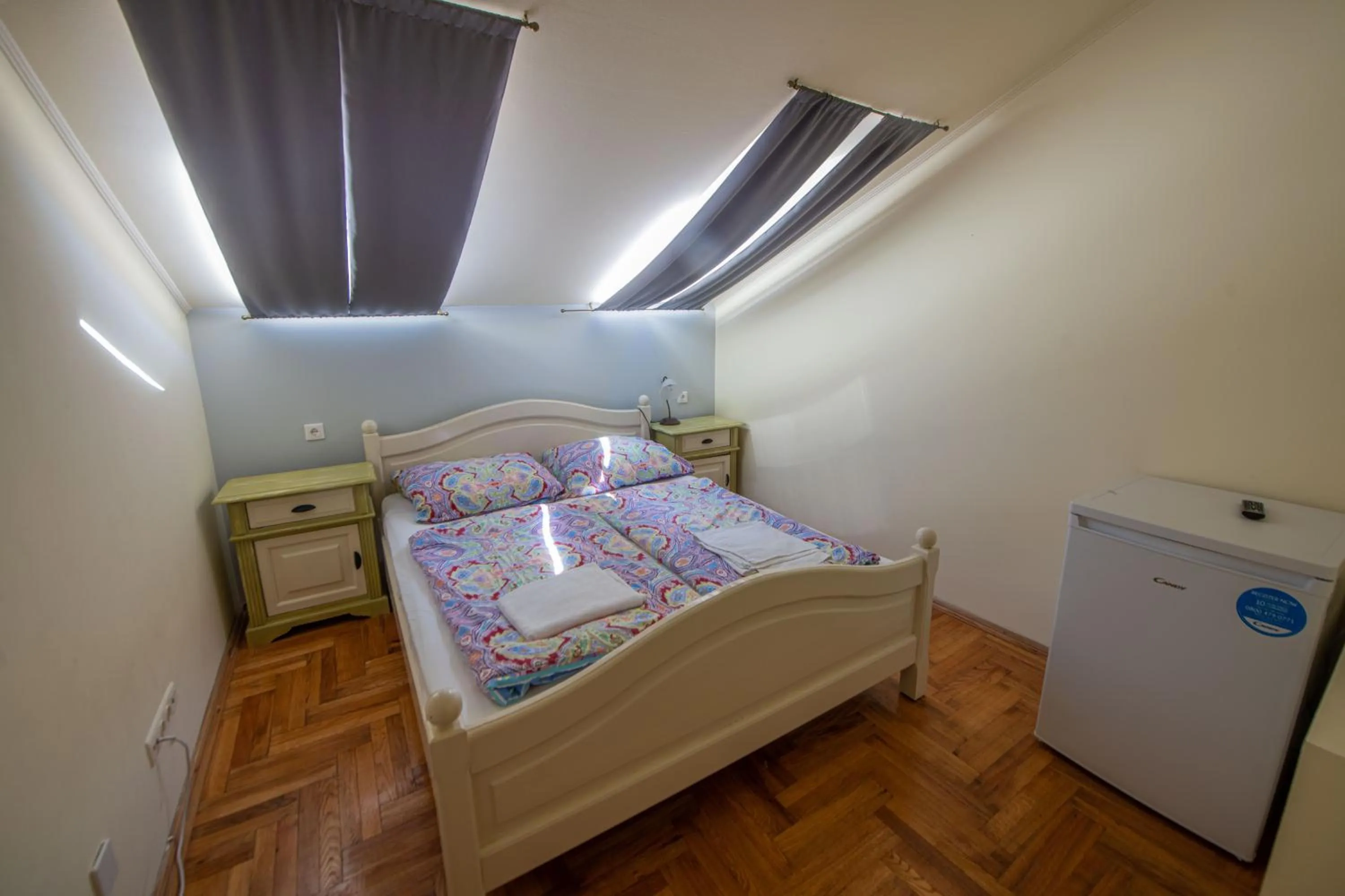 Bed in Pater Apartments and Rooms