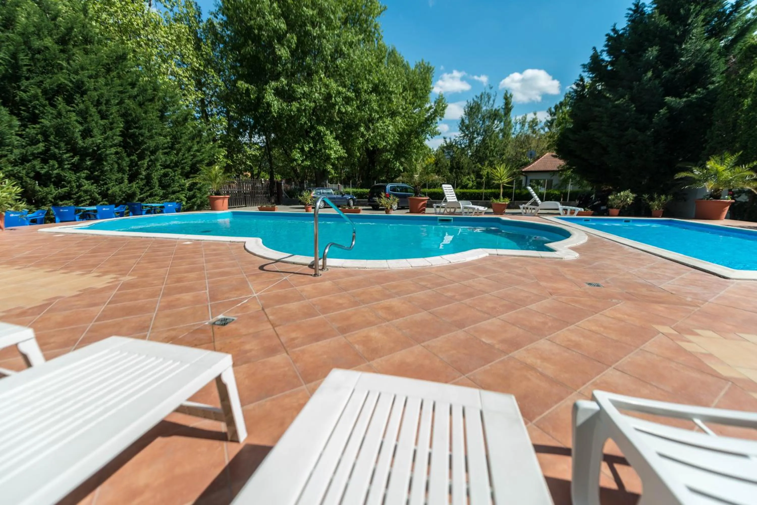 Swimming pool in Pater Apartments and Rooms