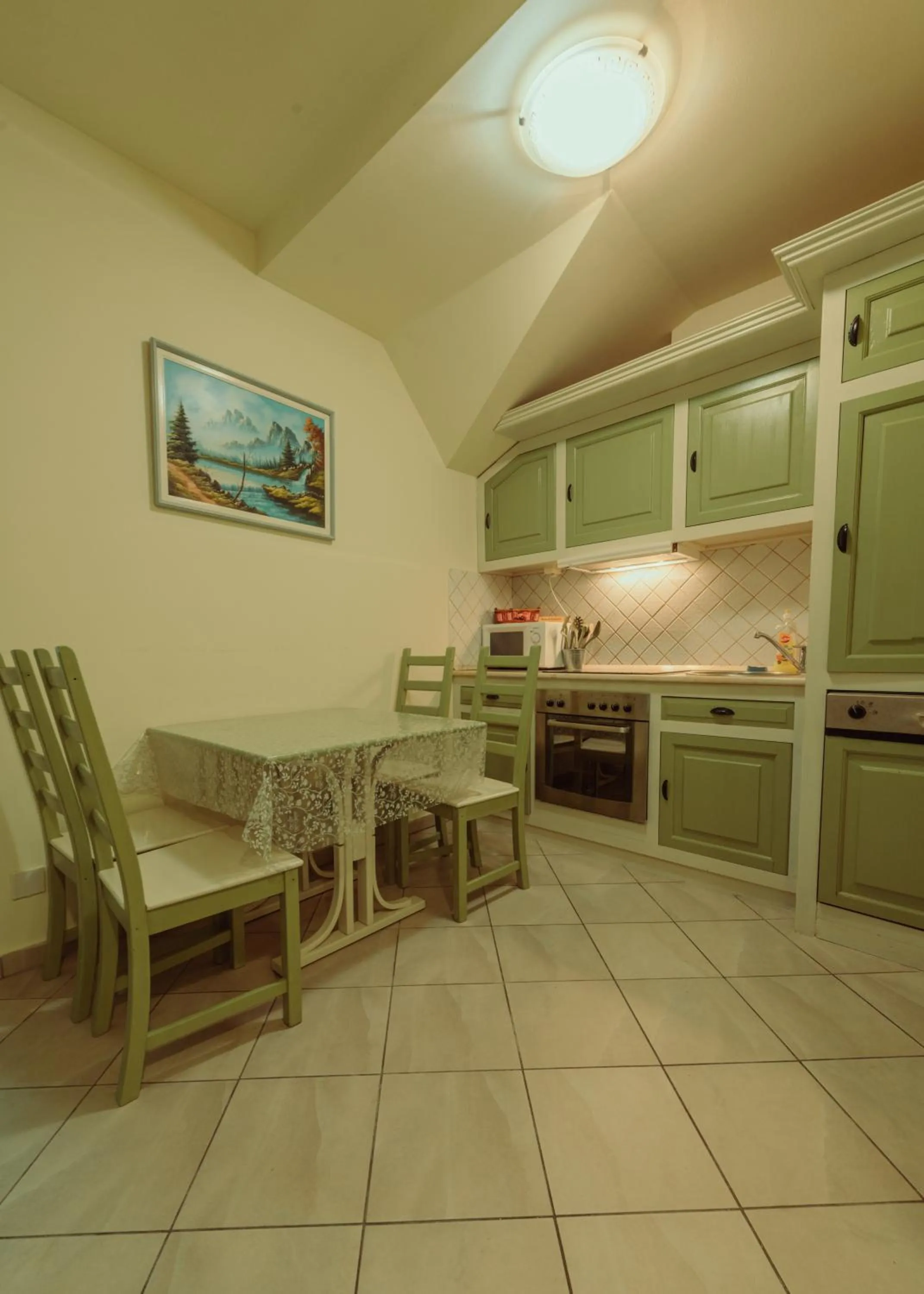 Kitchen or kitchenette in Pater Apartments and Rooms