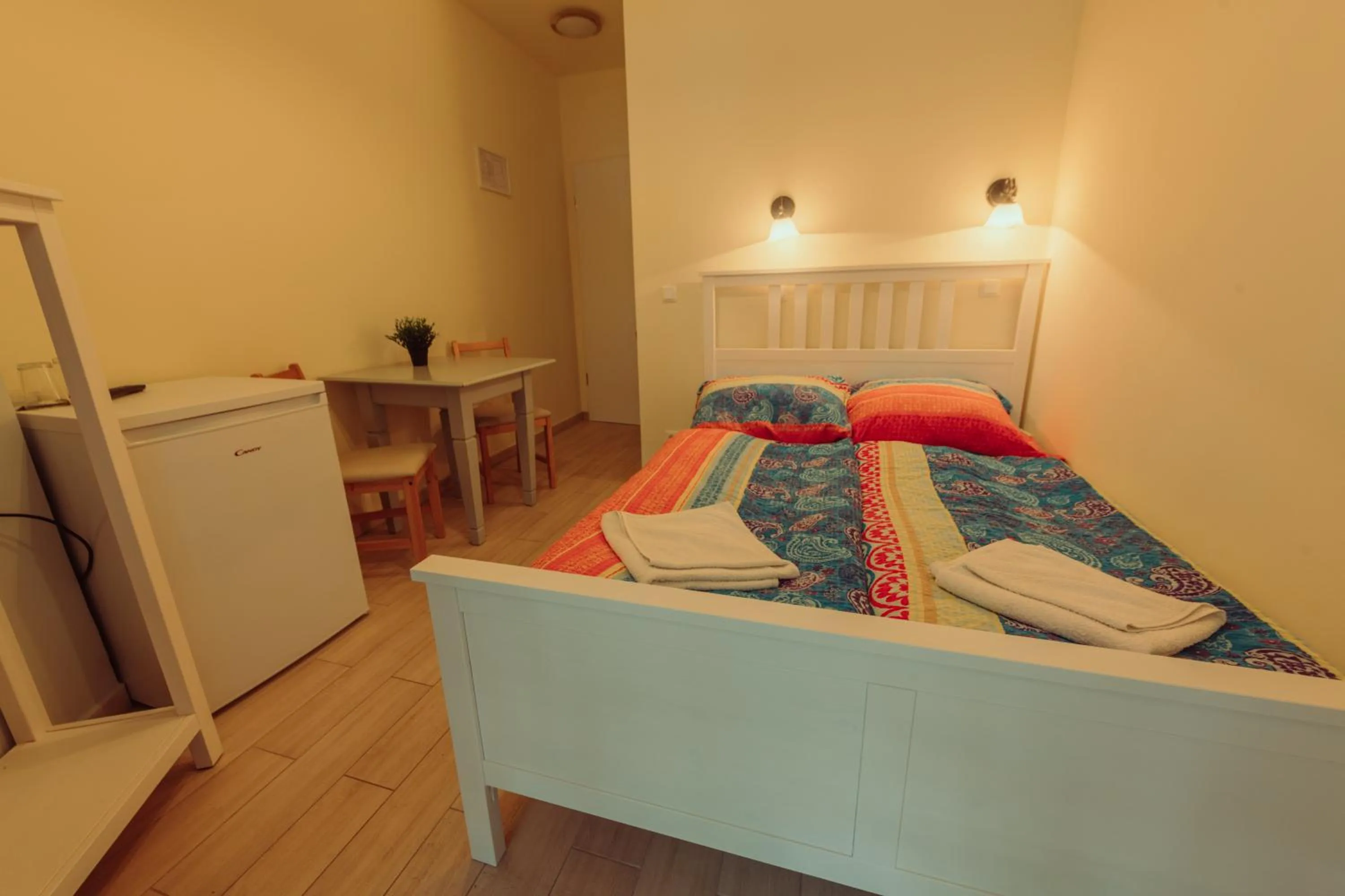 Bed in Pater Apartments and Rooms