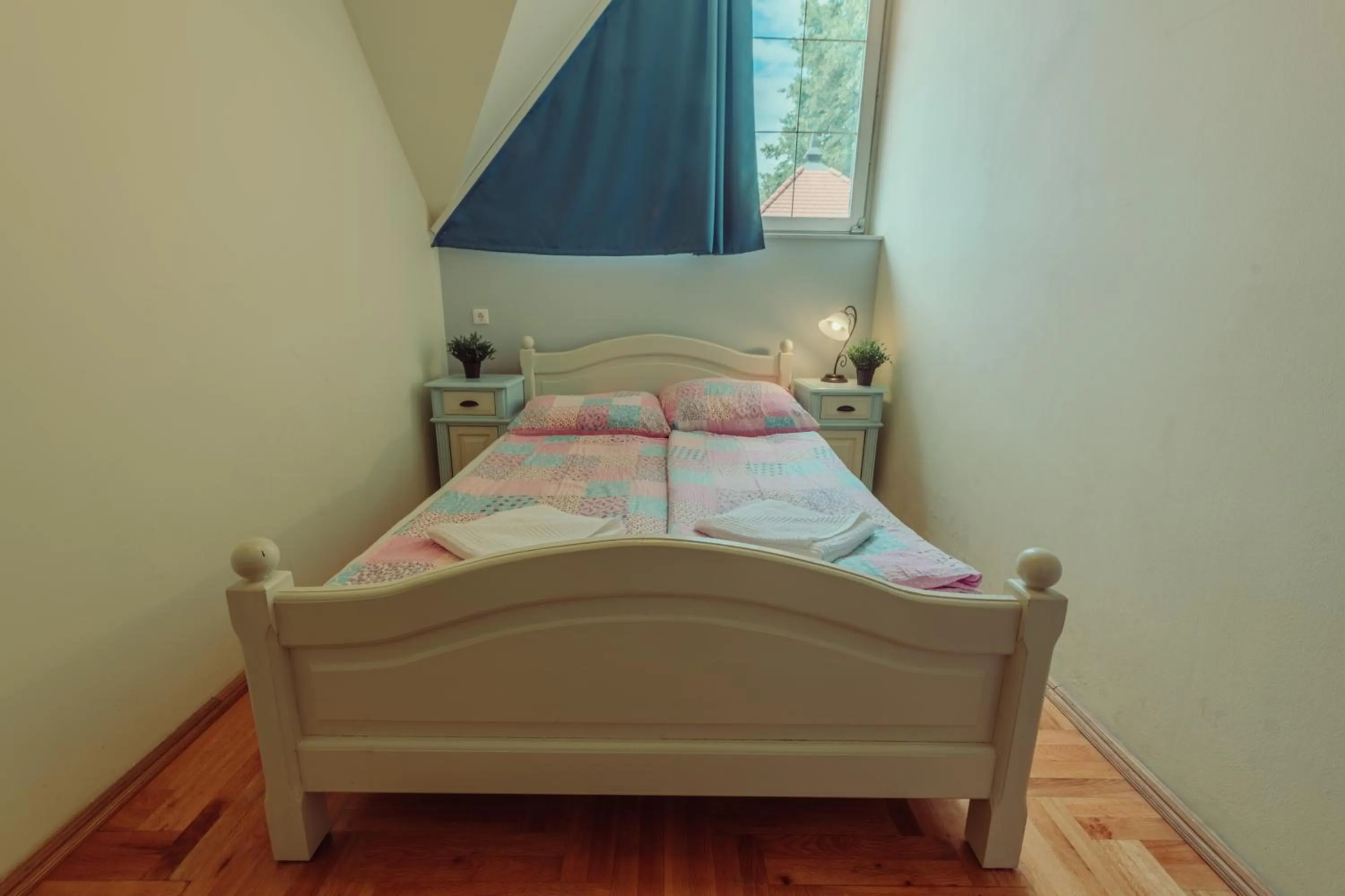 Bed in Pater Apartments and Rooms