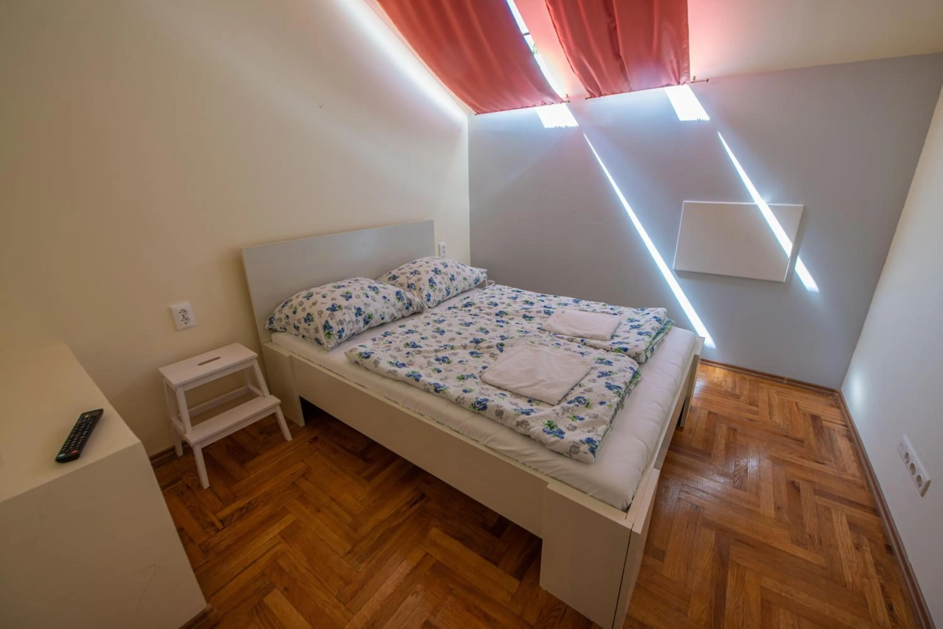 Bed in Pater Apartments and Rooms