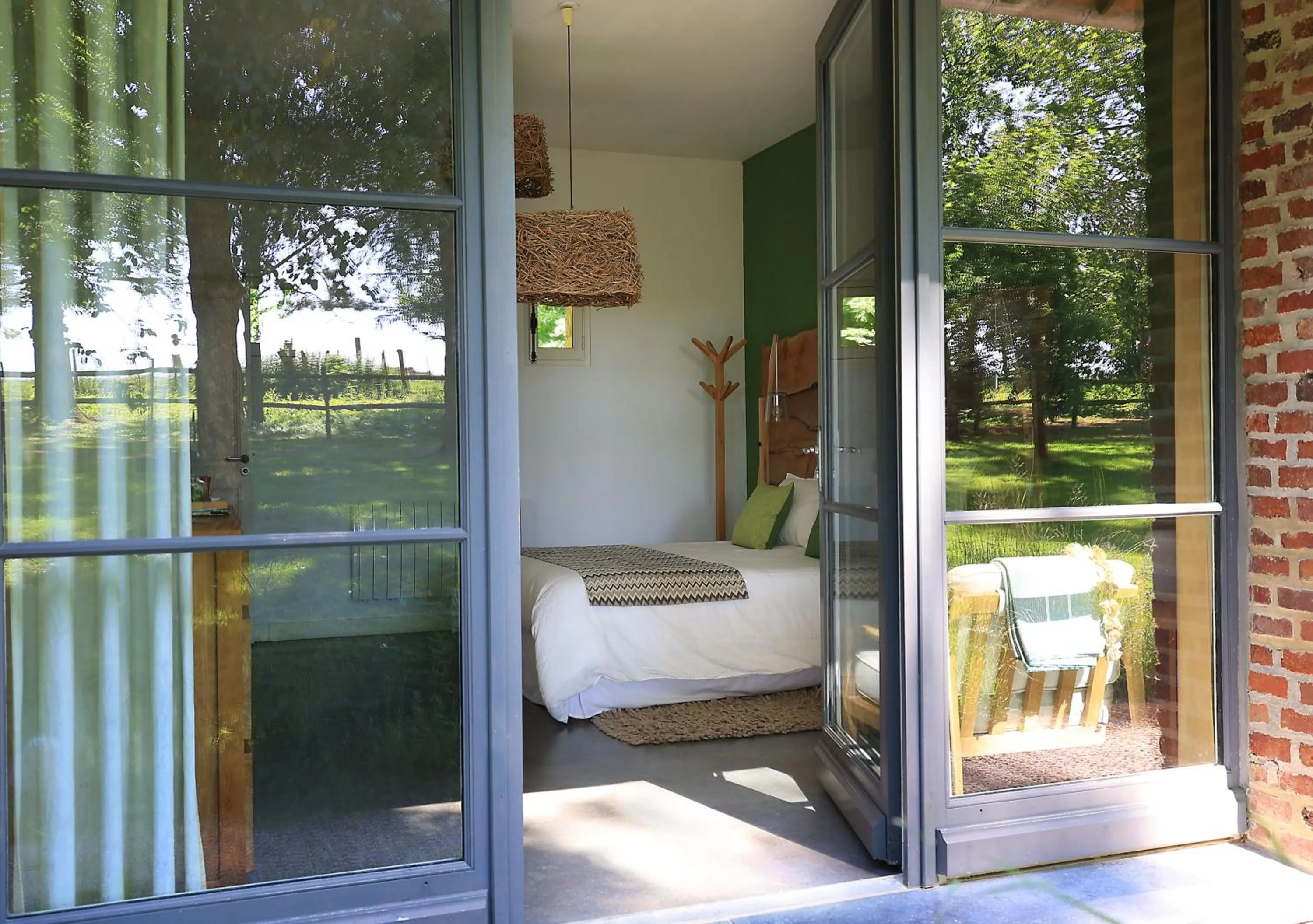 Facade/entrance in Domaine de Fresnoy