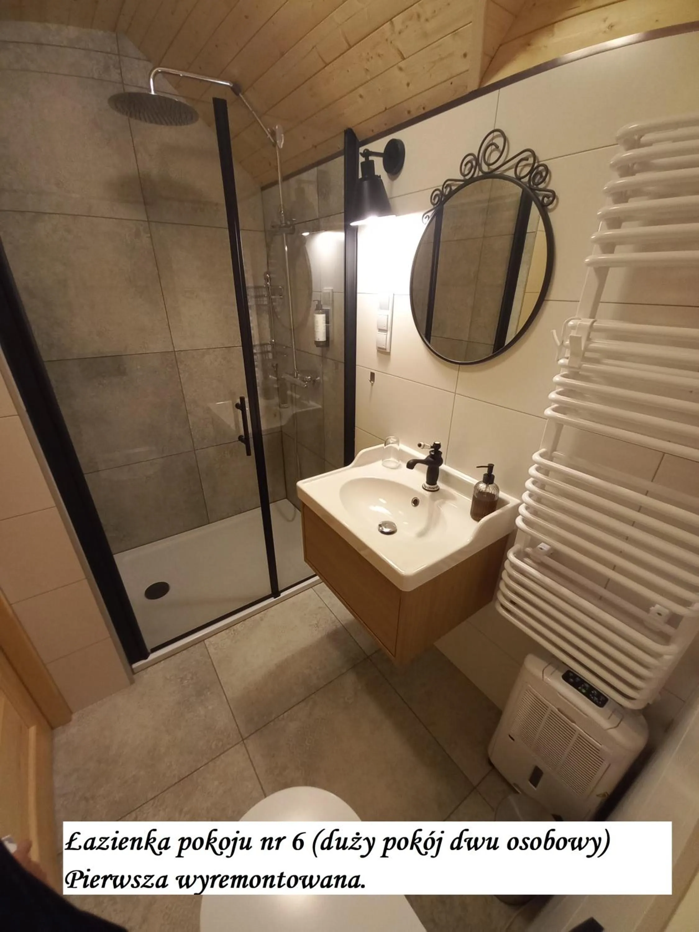 Shower in Willa JODŁA Wisła