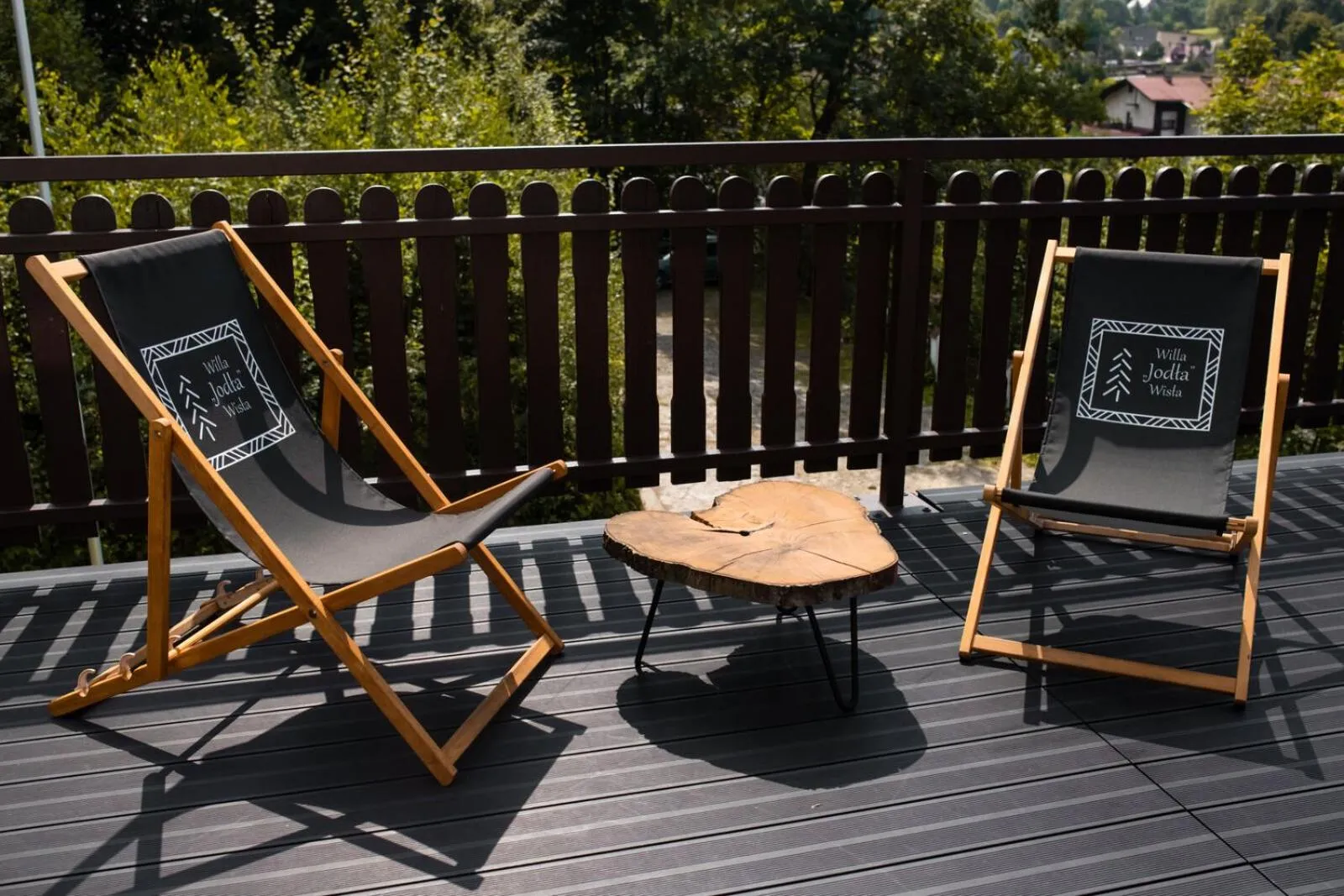 Balcony/Terrace in Willa JODŁA Wisła