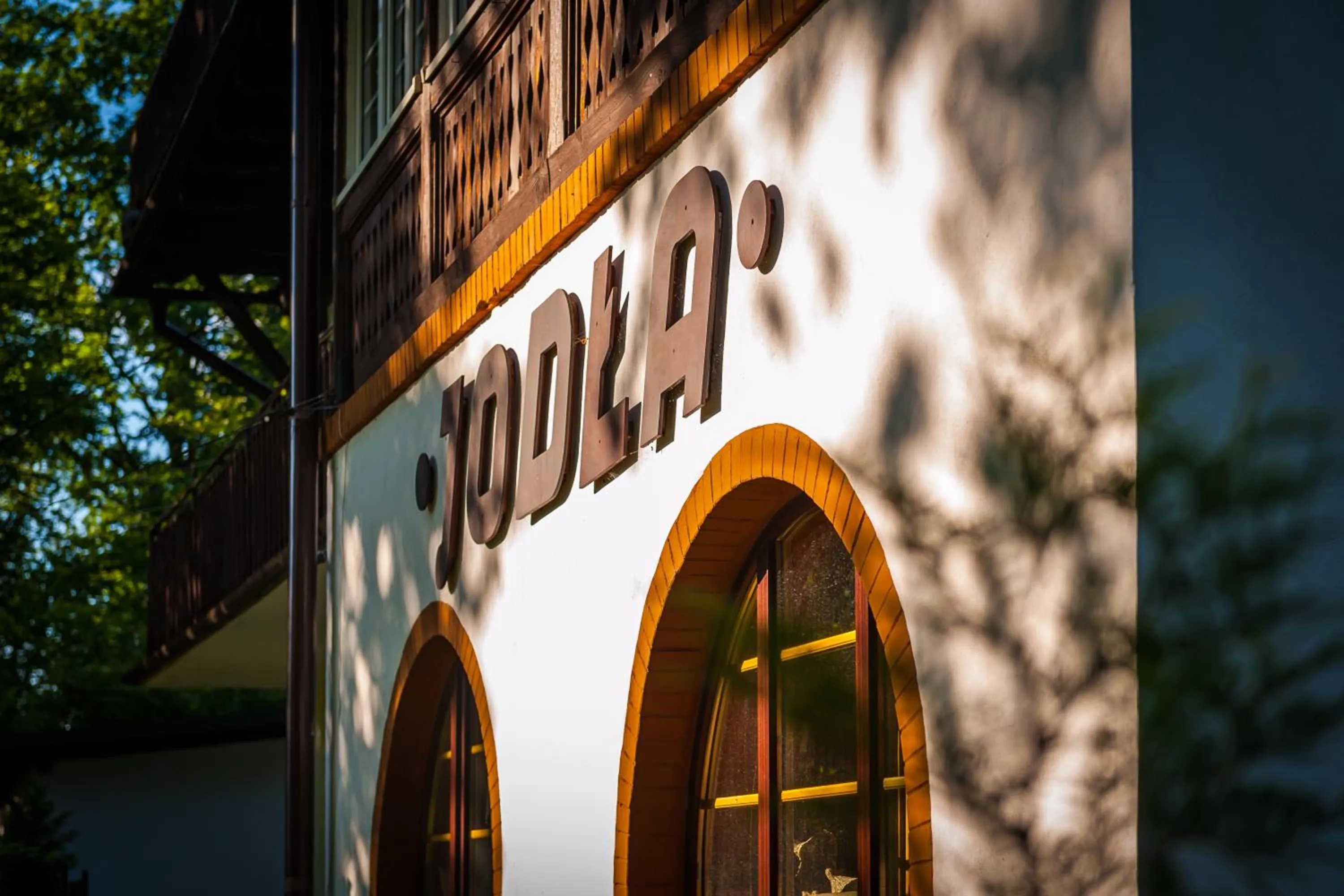 Facade/entrance in Willa JODŁA Wisła