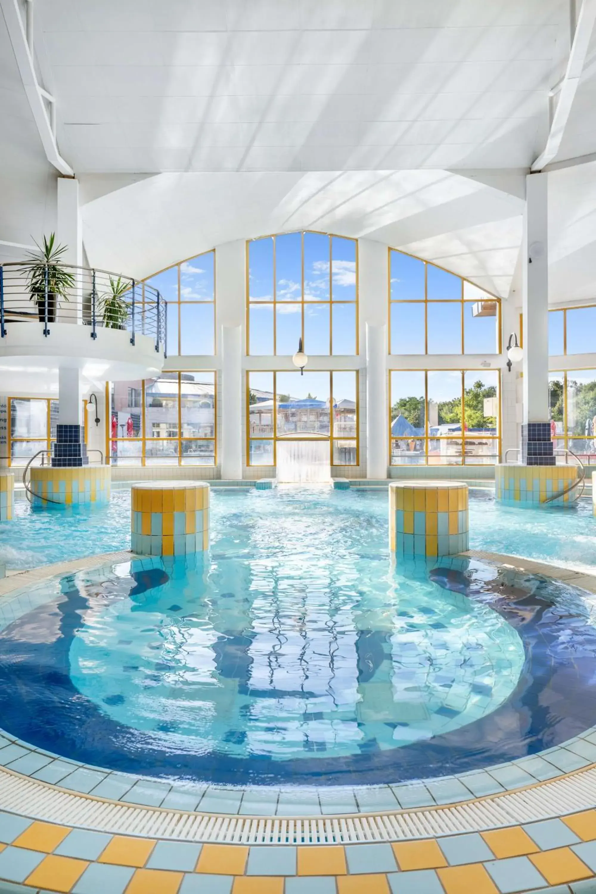 Pool view in Park Inn by Radisson Sarvar Resort & Spa - All Inclusive Pool view in Park Inn by Radisson Sarvar Resort & Spa - All Inclusive