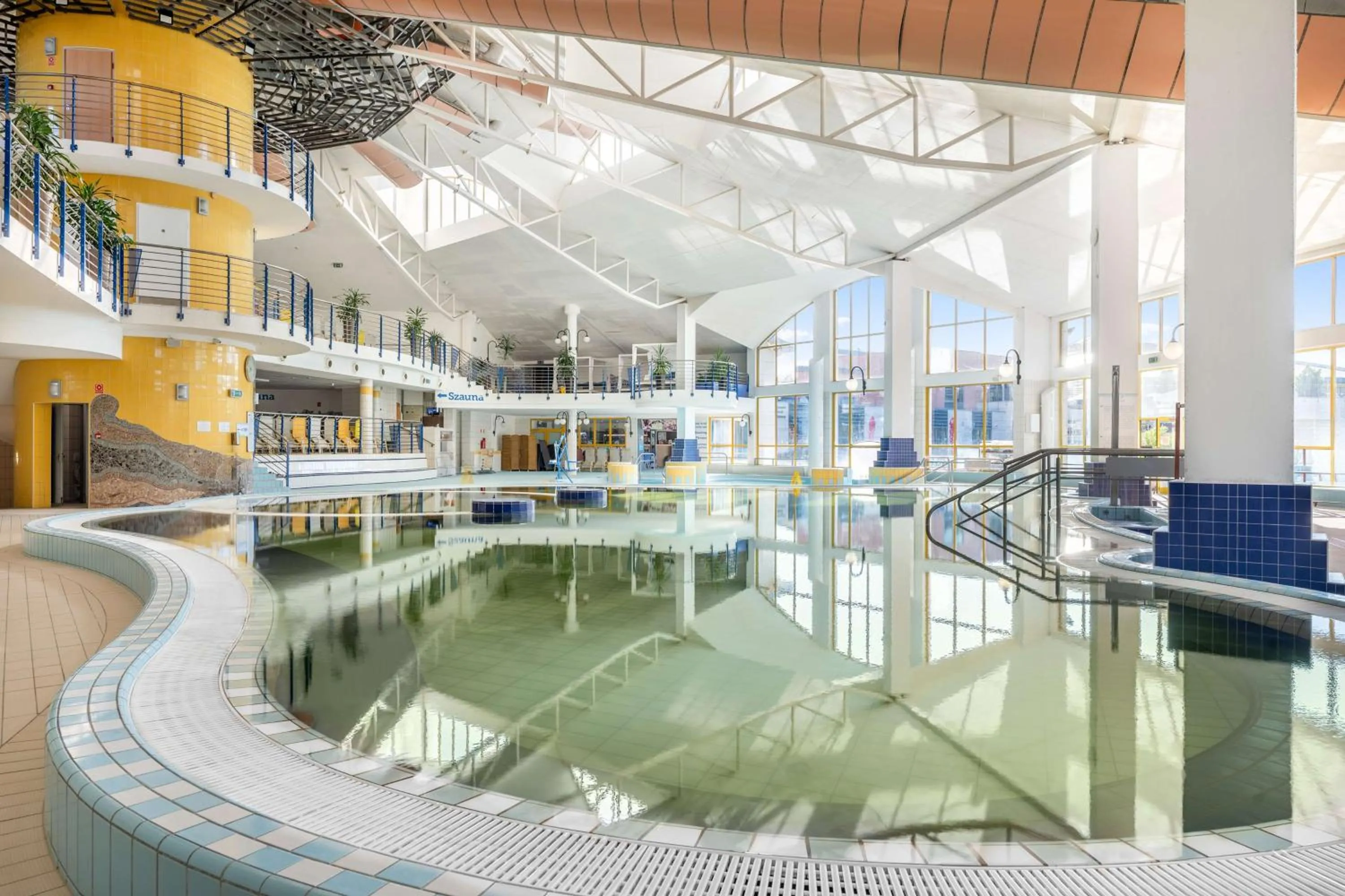 Pool view in Park Inn by Radisson Sarvar Resort & Spa - All Inclusive