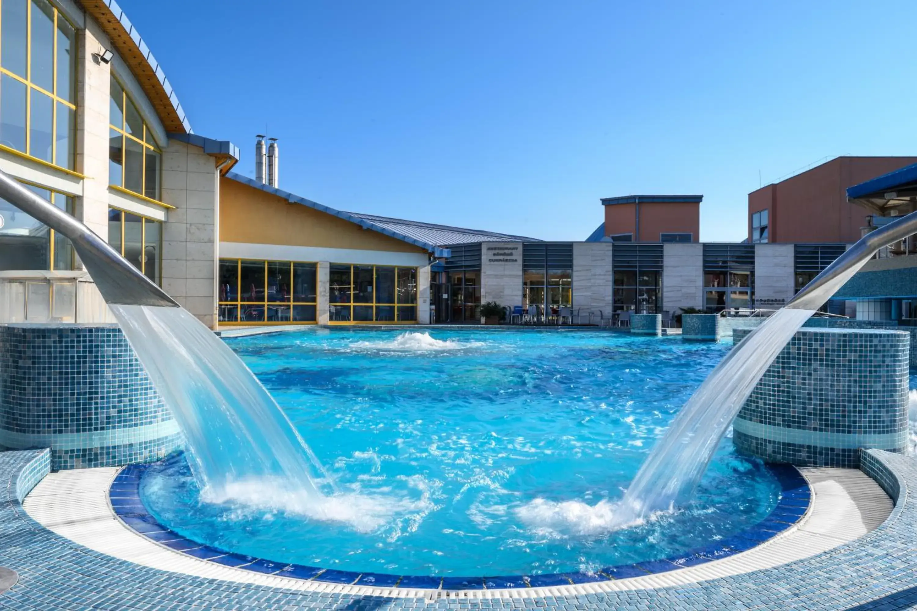 Swimming pool in Park Inn by Radisson Sarvar Resort & Spa - All Inclusive Swimming pool in Park Inn by Radisson Sarvar Resort & Spa - All Inclusive