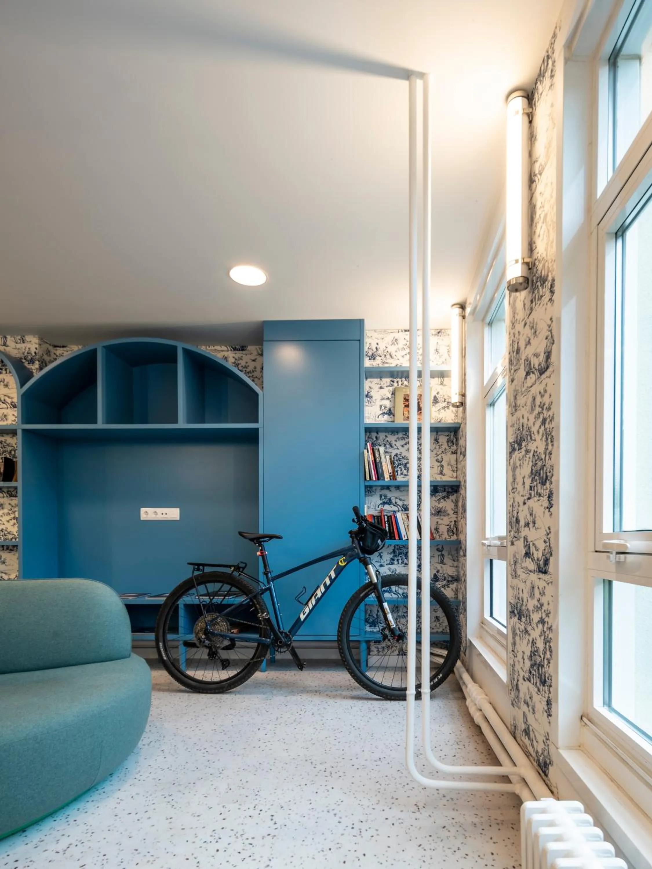 Lobby or reception in Loop INN Hostel Santiago de Compostela