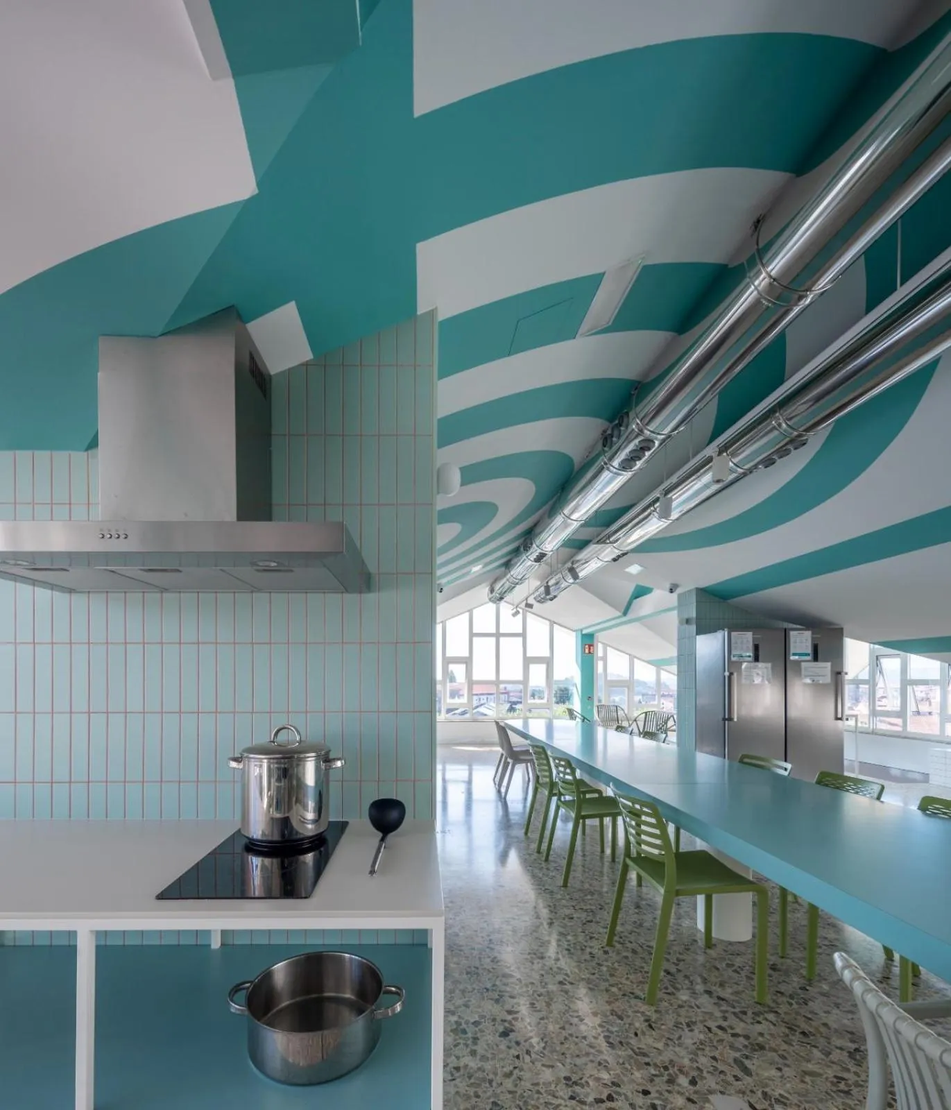 Living room in Loop INN Hostel Santiago de Compostela