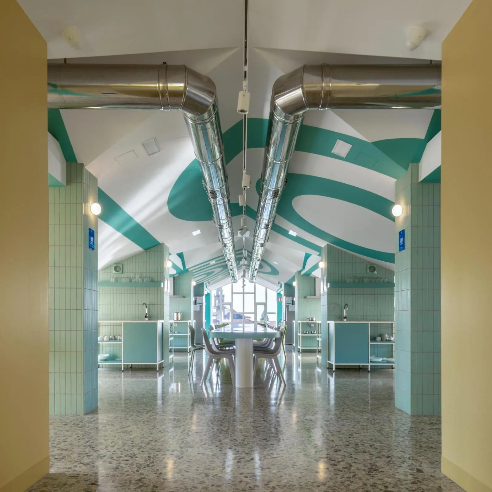 Living room in Loop INN Hostel Santiago de Compostela