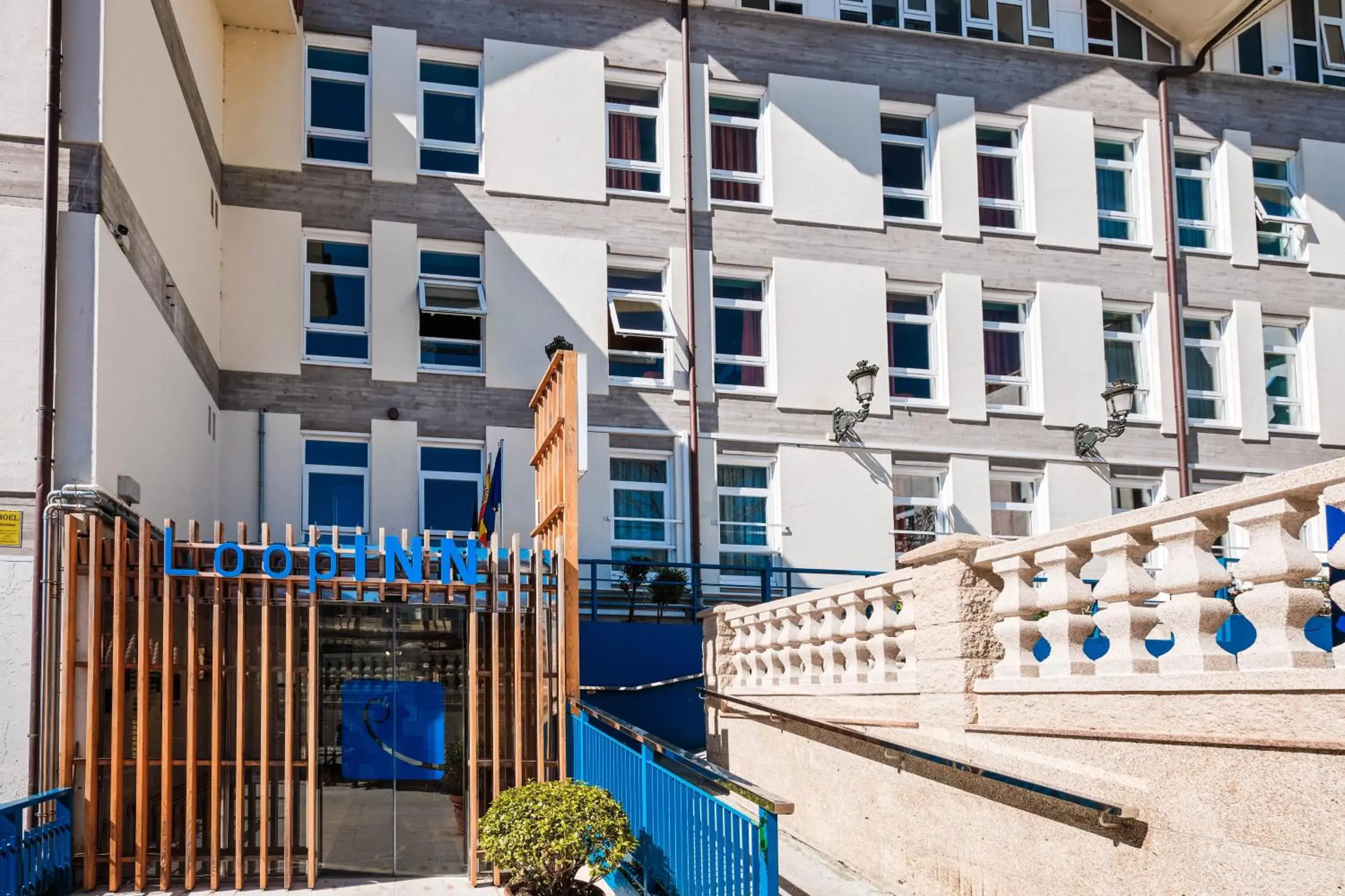 Property building in Loop INN Hostel Santiago de Compostela Property building in Loop INN Hostel Santiago de Compostela