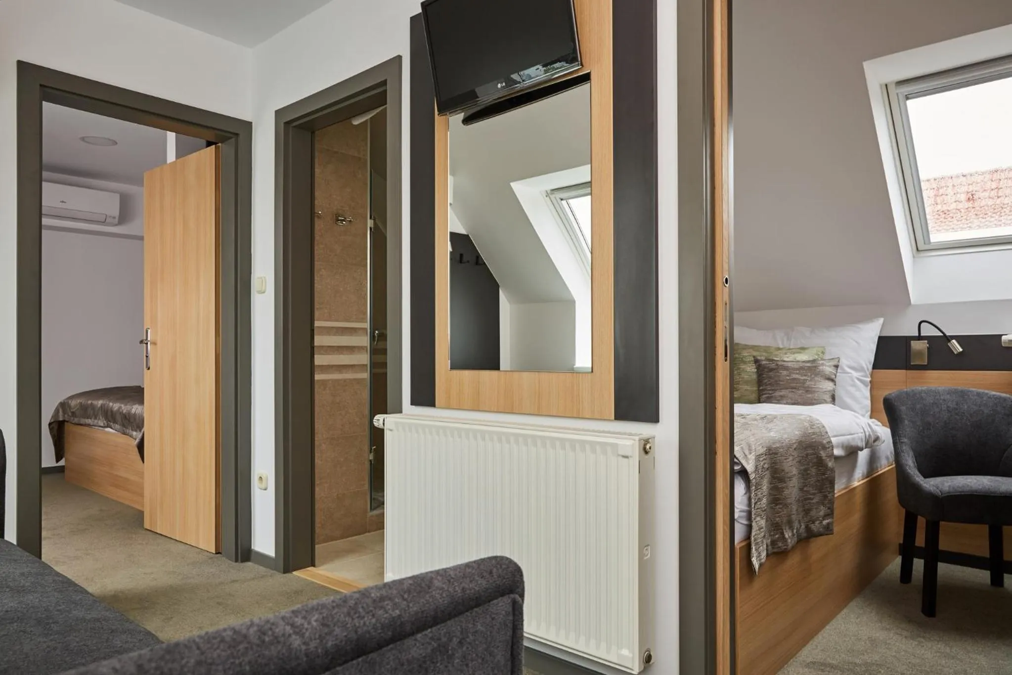 Bed in Gold House Pension