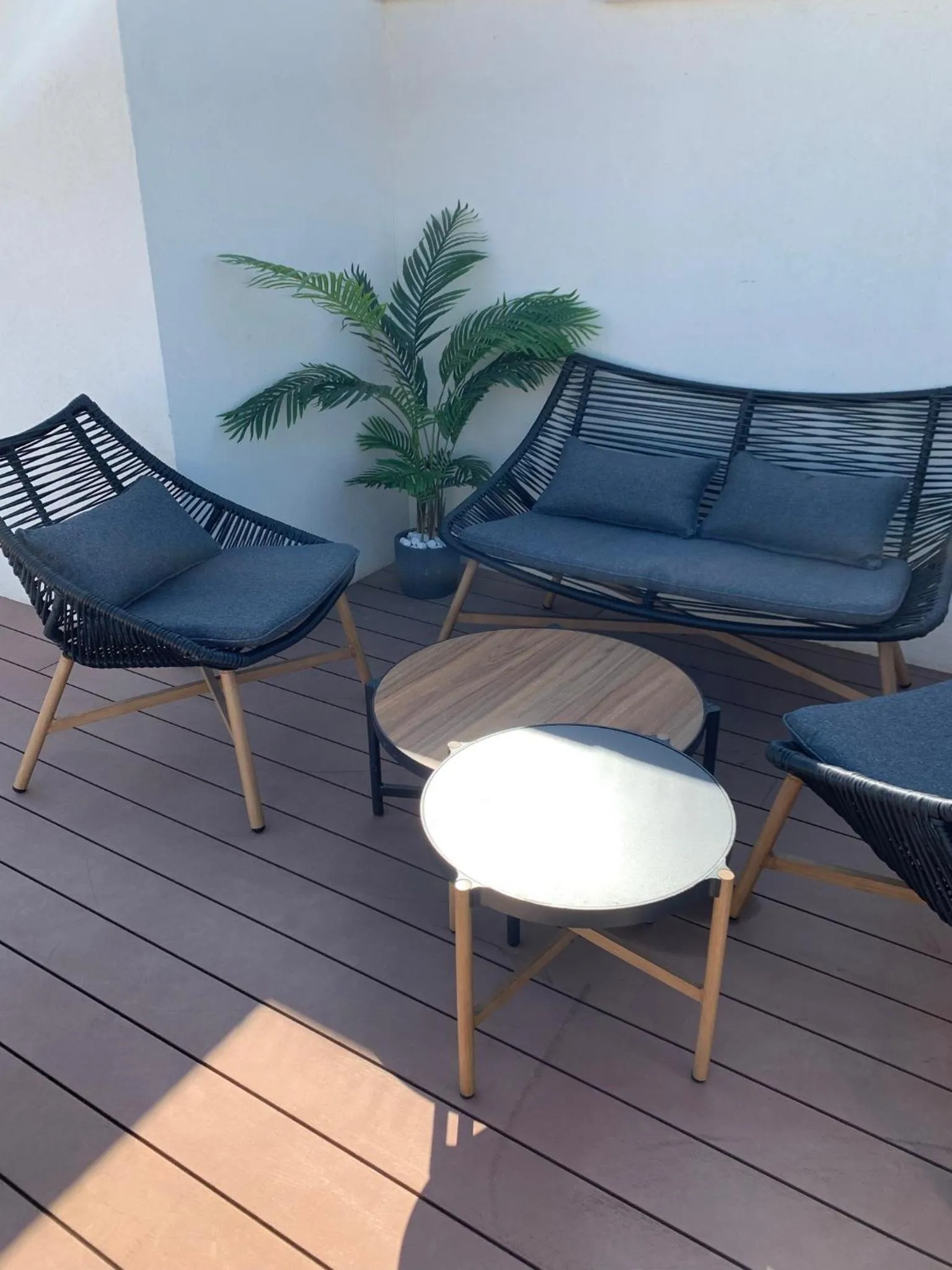 Balcony/Terrace in Sea view penthouse Private rooftop jacuzzi