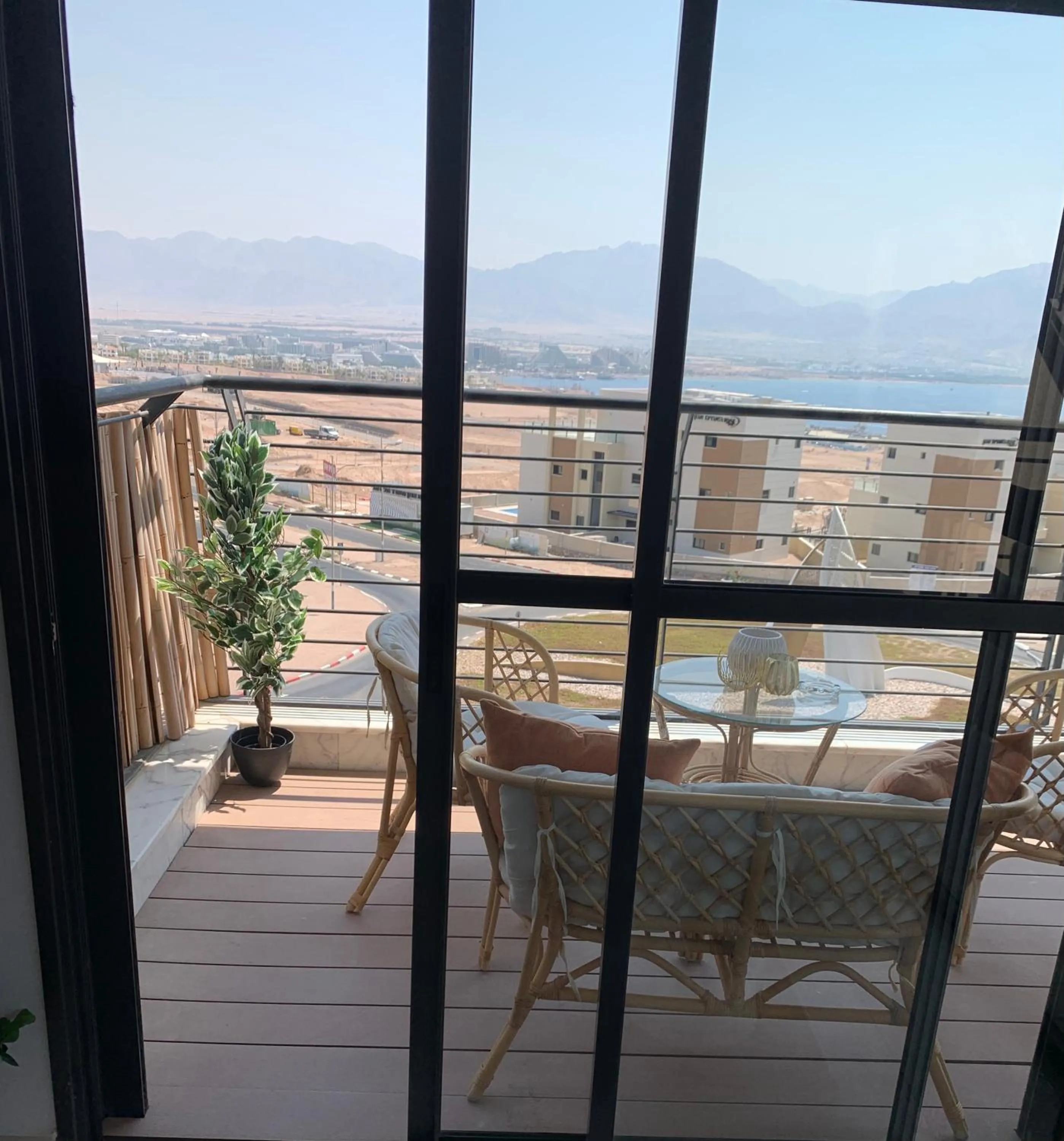 Balcony/Terrace in Sea view penthouse Private rooftop jacuzzi