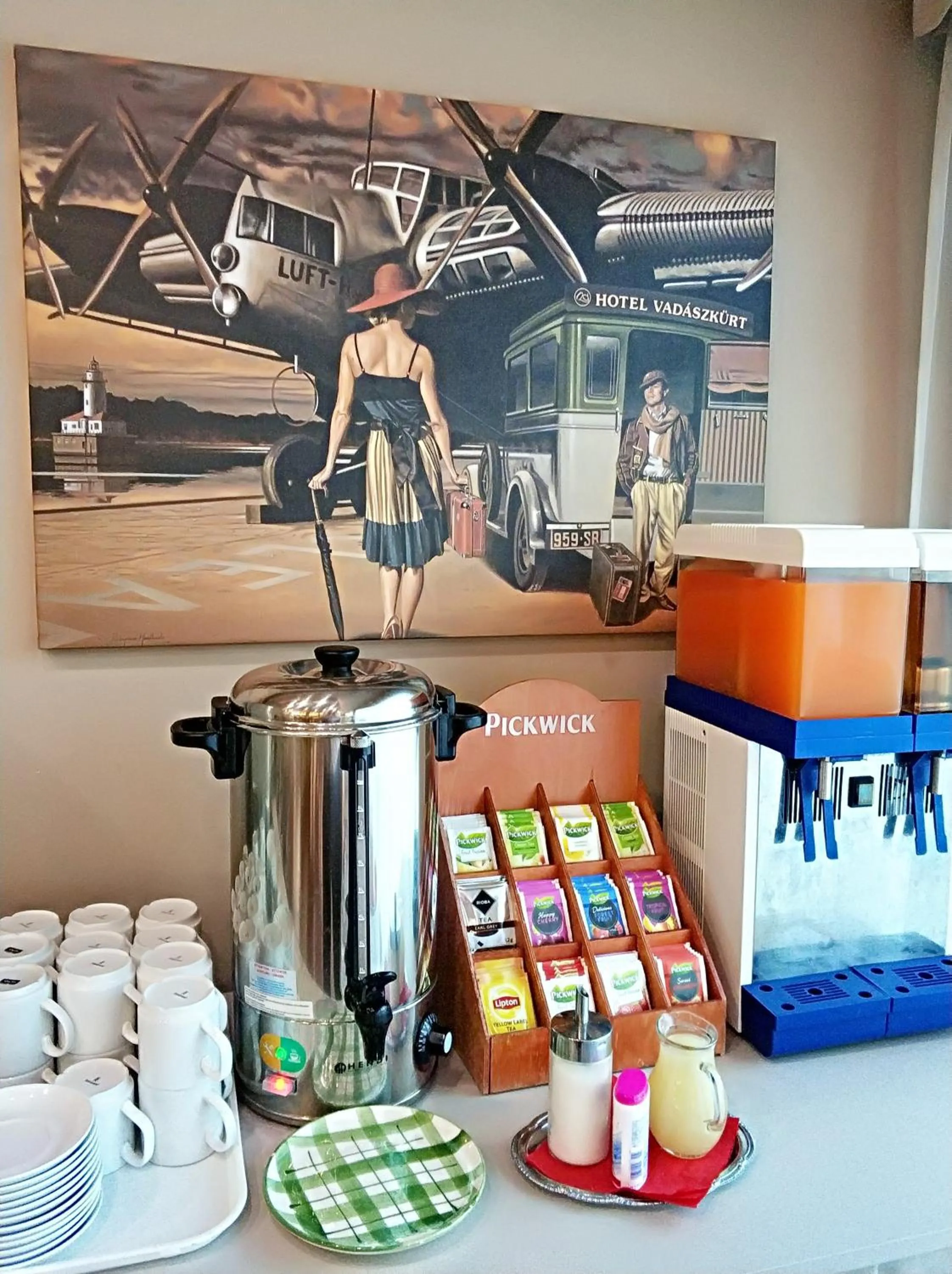 Breakfast in Hotel Vadászkürt Superior