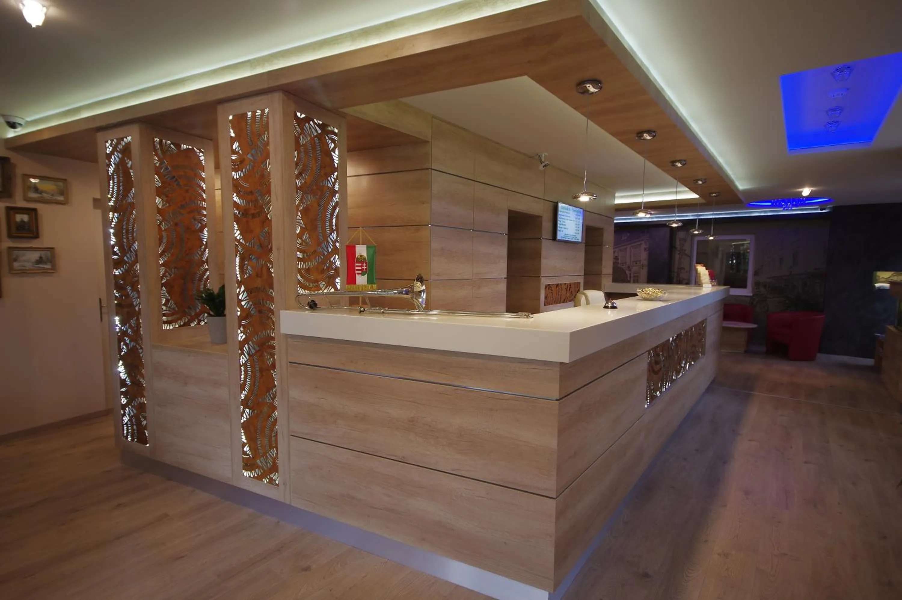 Lobby or reception in Hotel Vadászkürt Superior