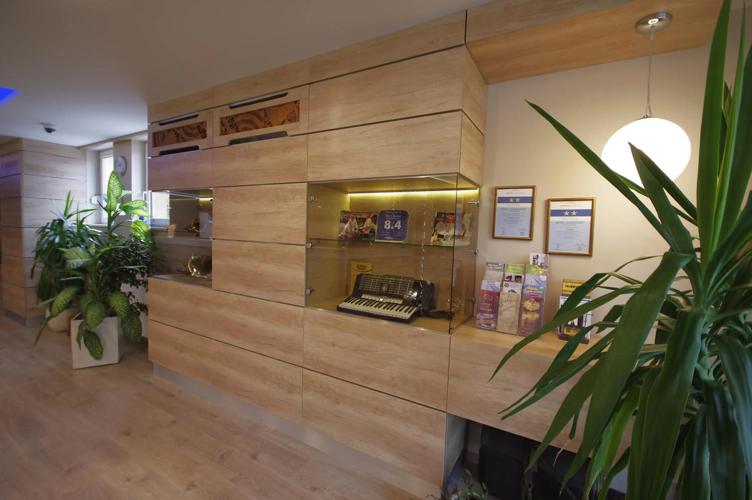 Lobby or reception in Hotel Vadászkürt Superior