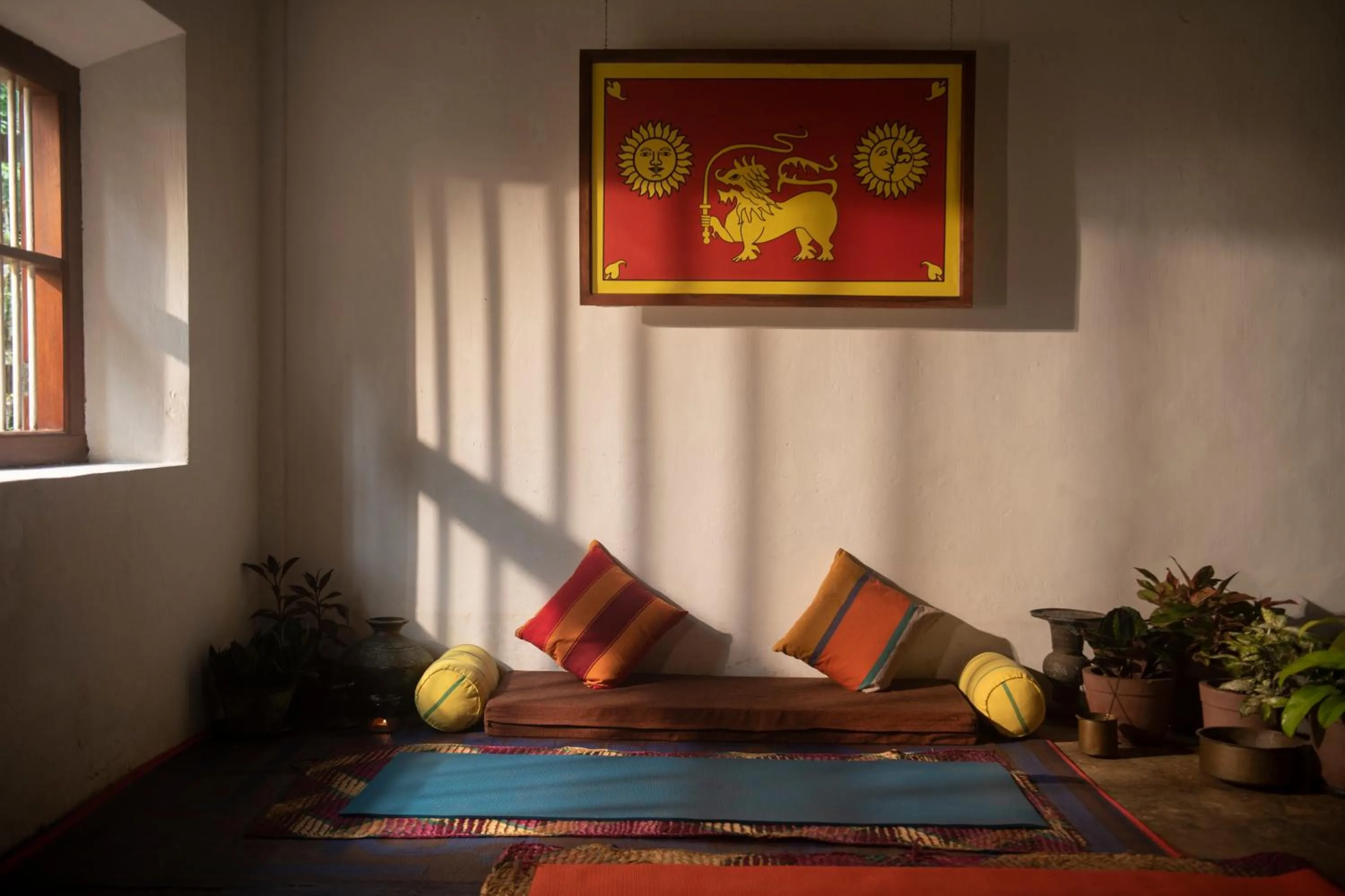 Living room in Gileemale Walawwa & Estate