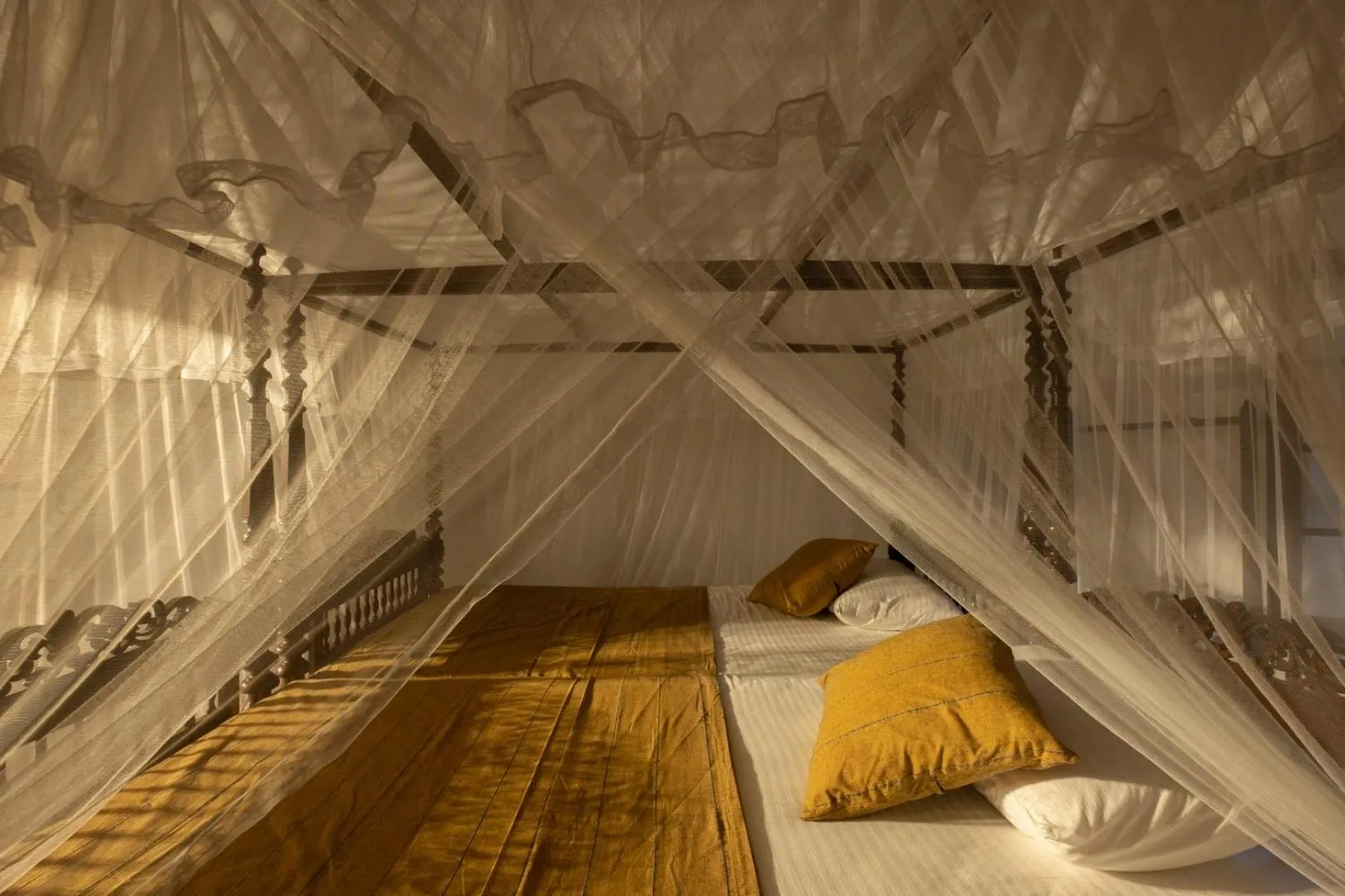 Bed in Gileemale Walawwa & Estate