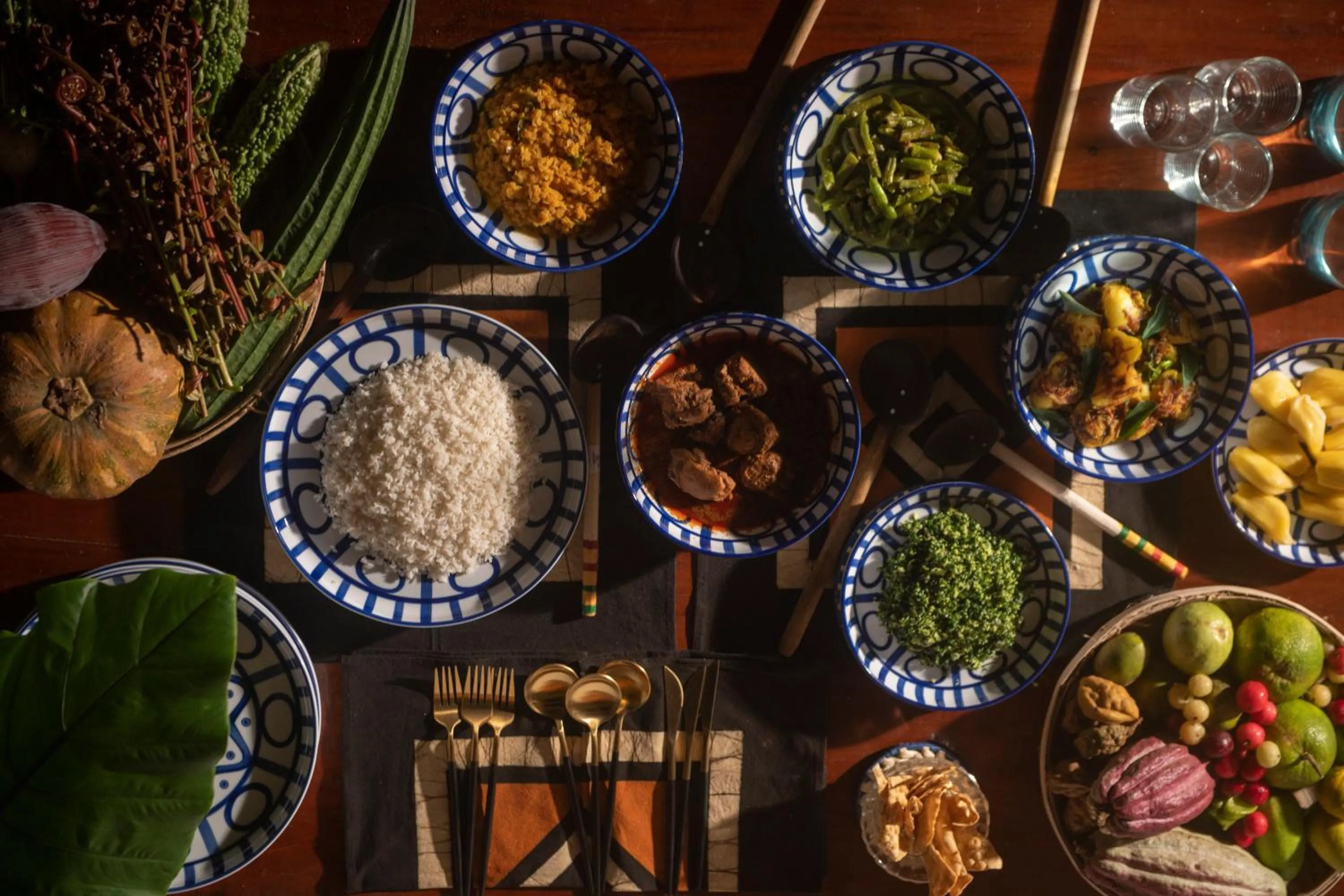 Food close-up in Gileemale Walawwa & Estate
