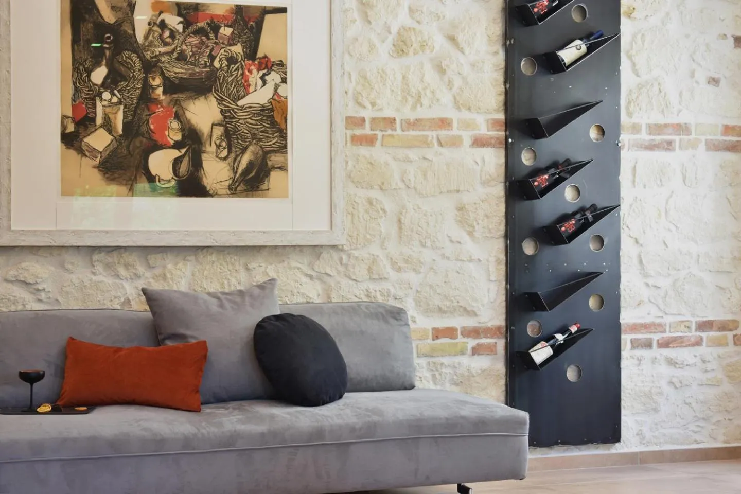 Living room in Tenuta Micoli