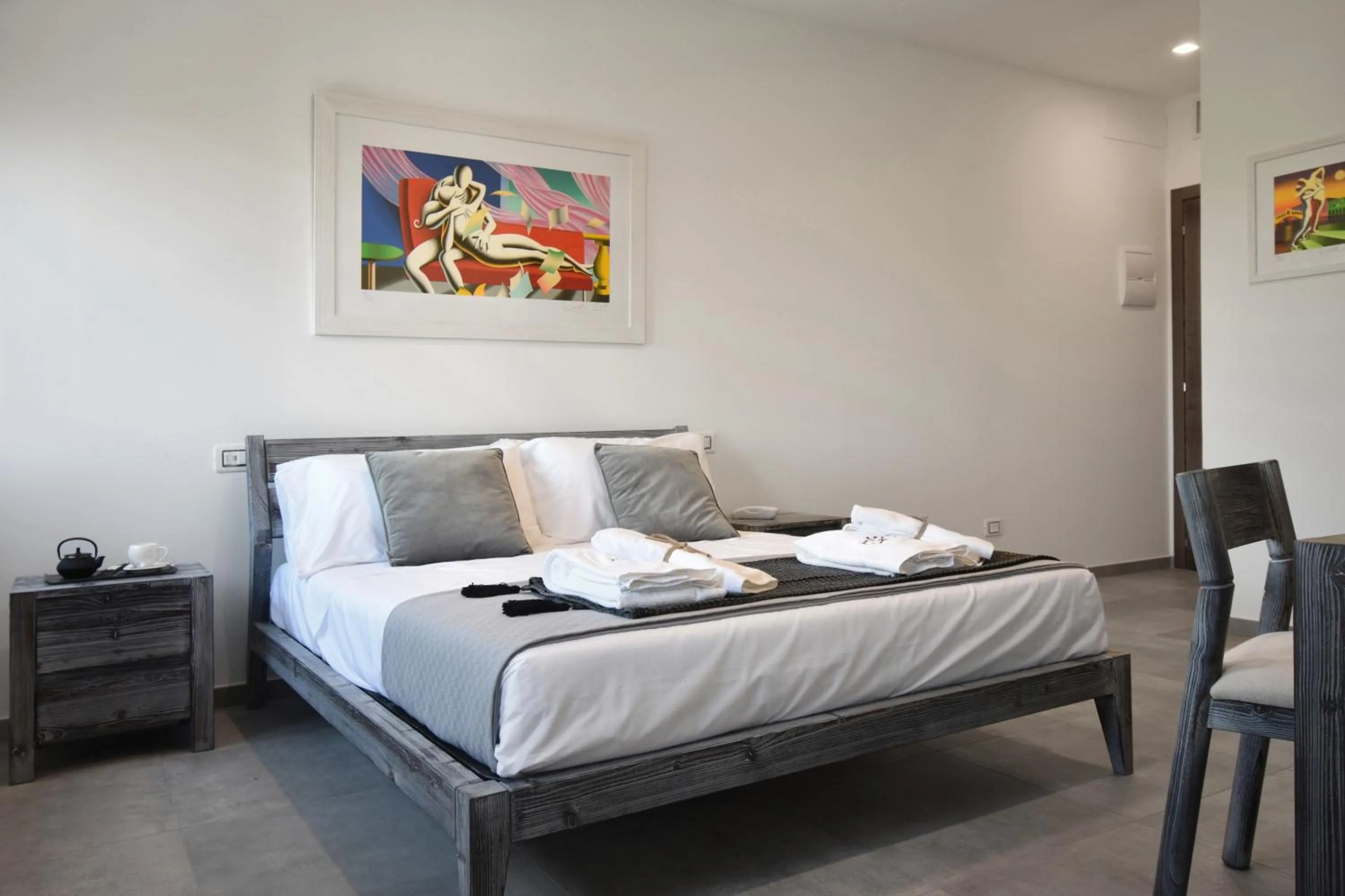 Photo of the whole room, Bed in Tenuta Micoli