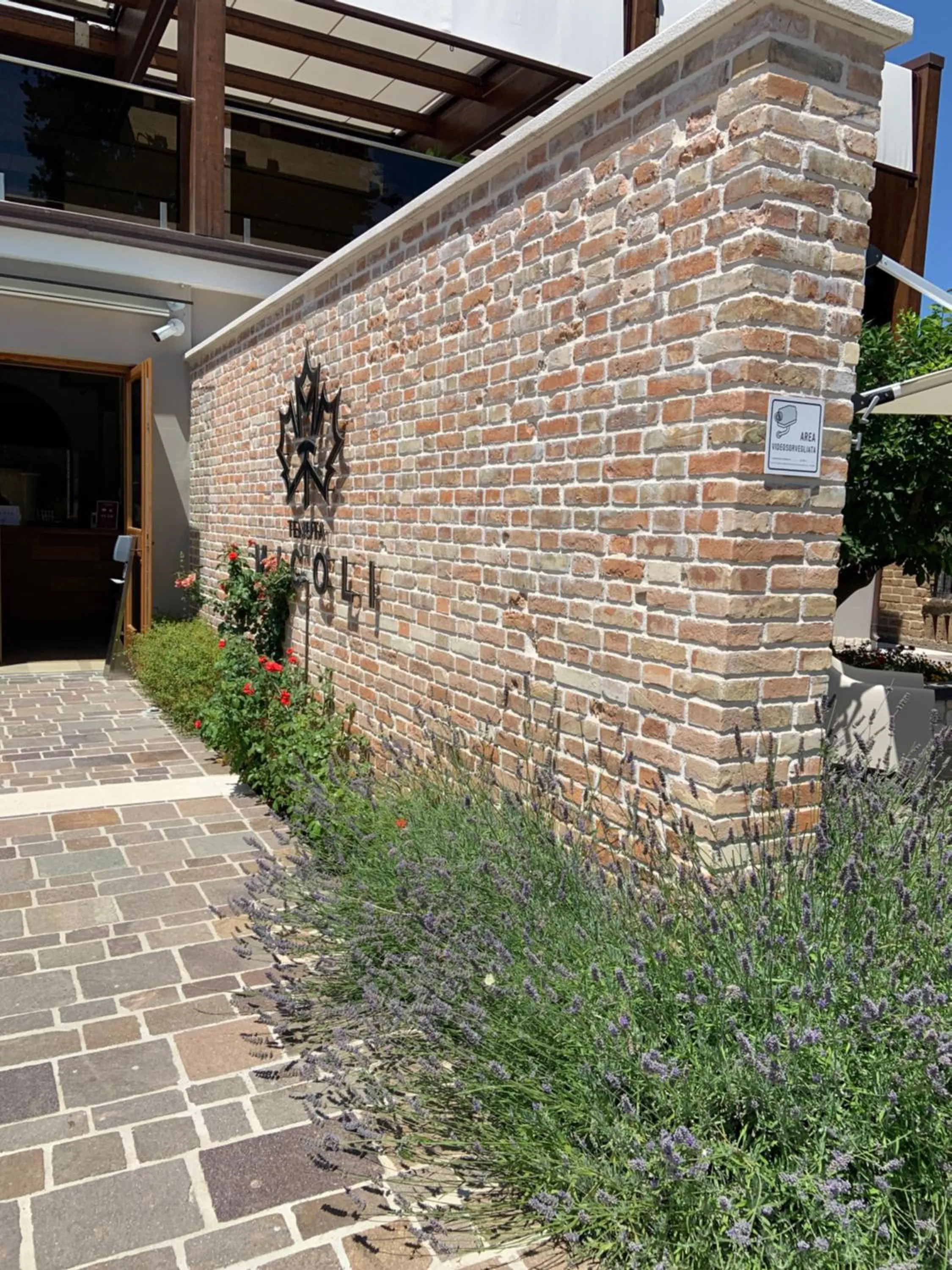 Facade/entrance in Tenuta Micoli