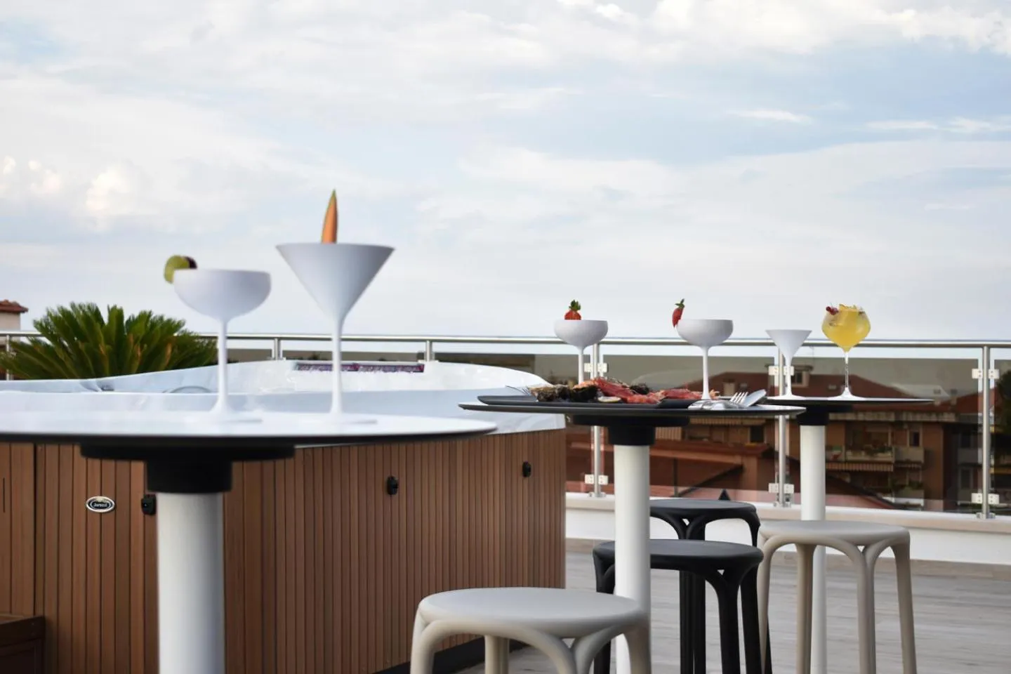 Hot Tub in Tenuta Micoli