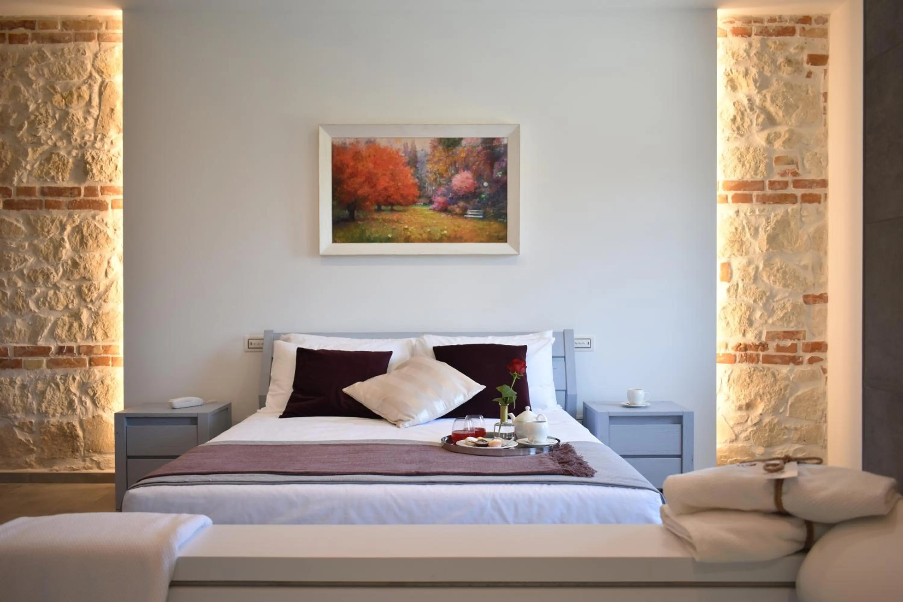 Bed in Tenuta Micoli