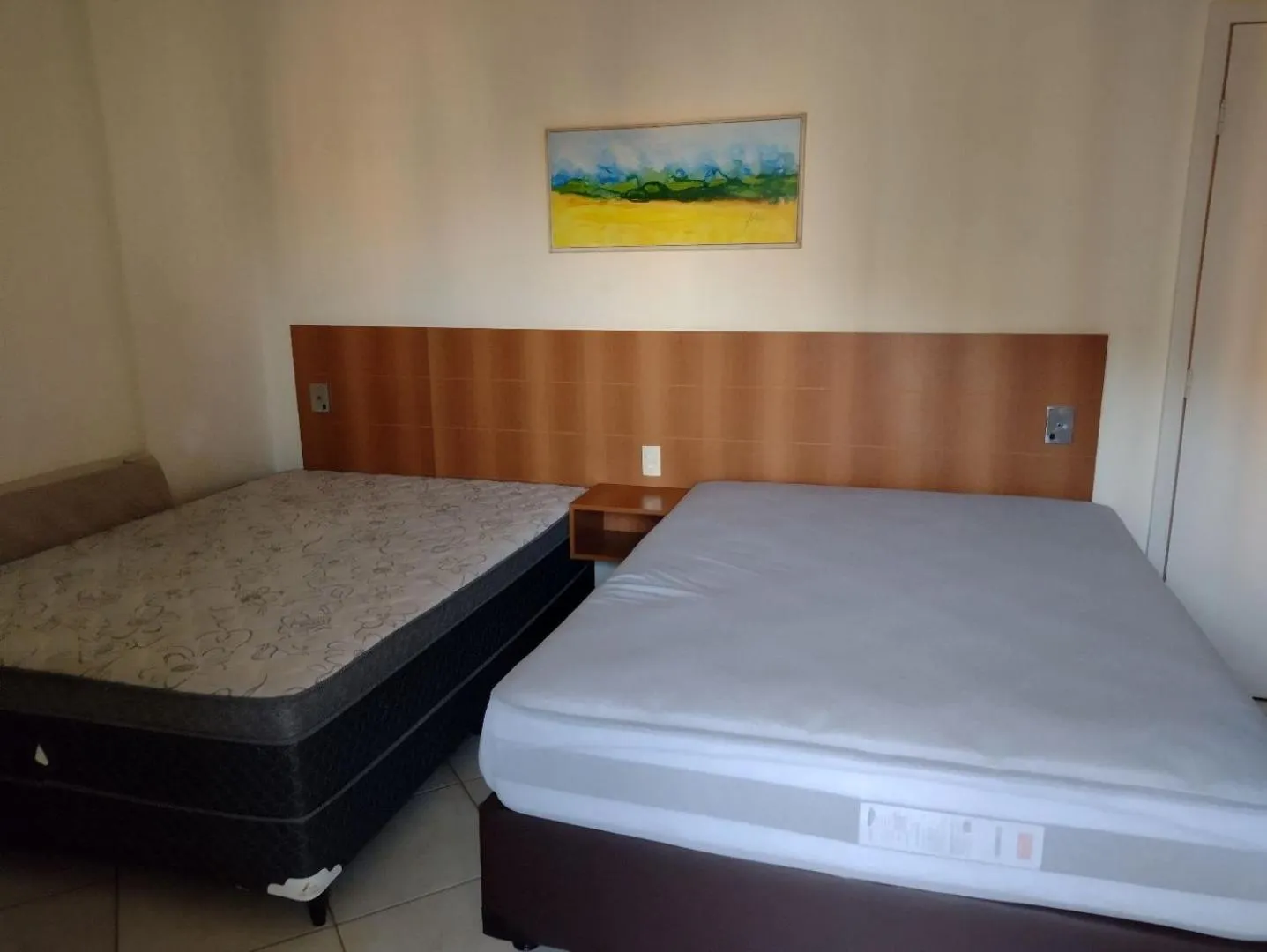 Bed in Thermas Place Flat Caldas