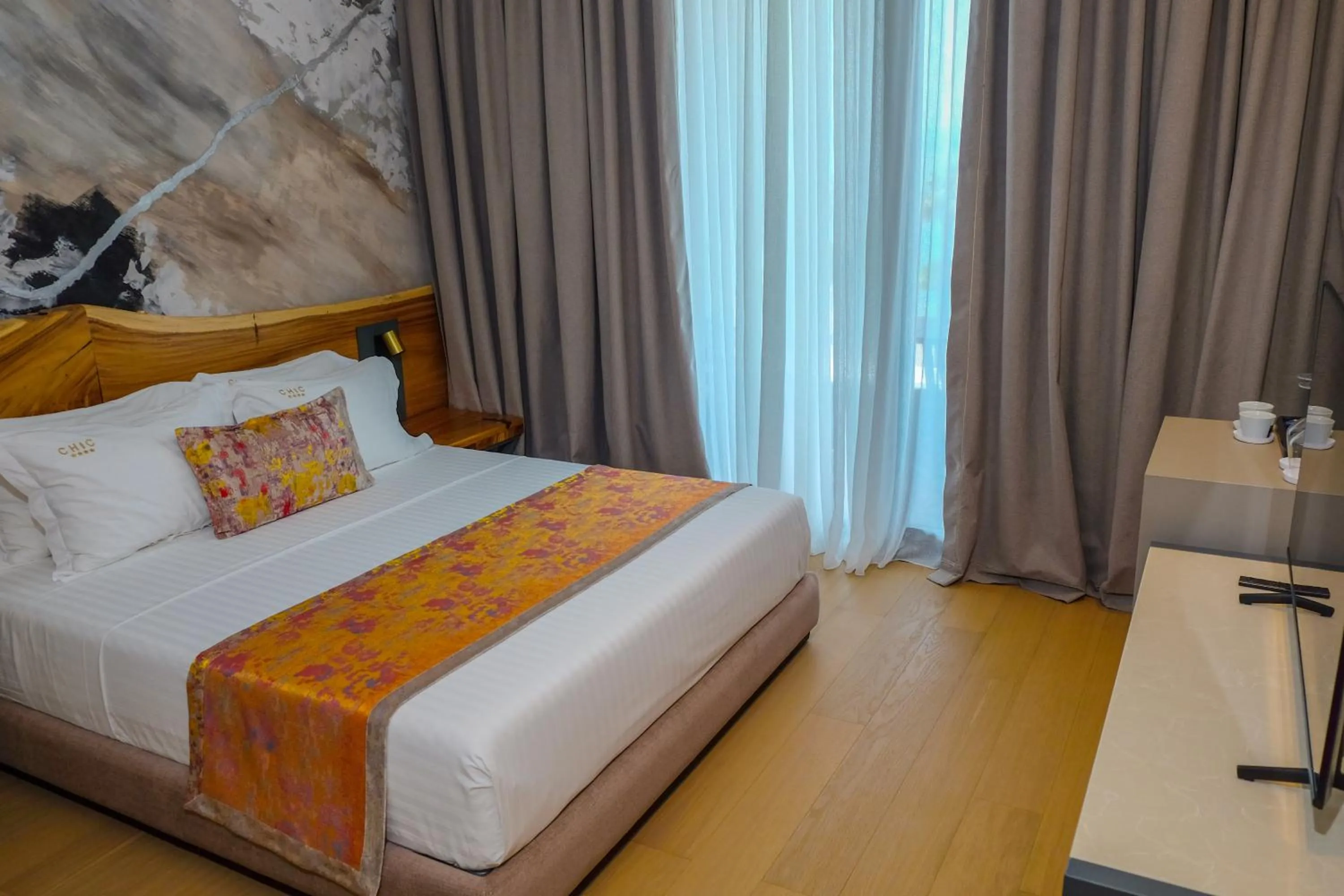 Bed in Chic Boutique Hotel Vlore