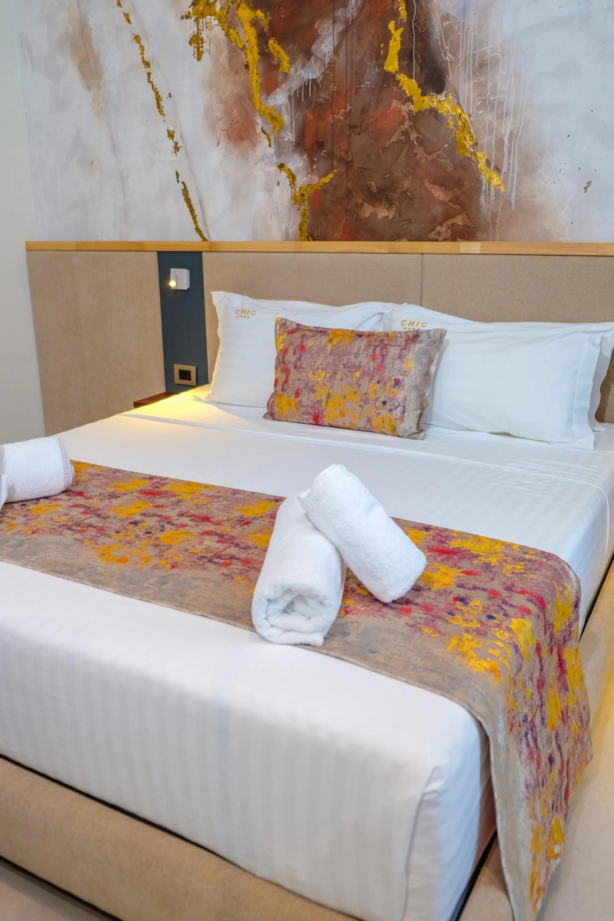 Bed in Chic Boutique Hotel Vlore