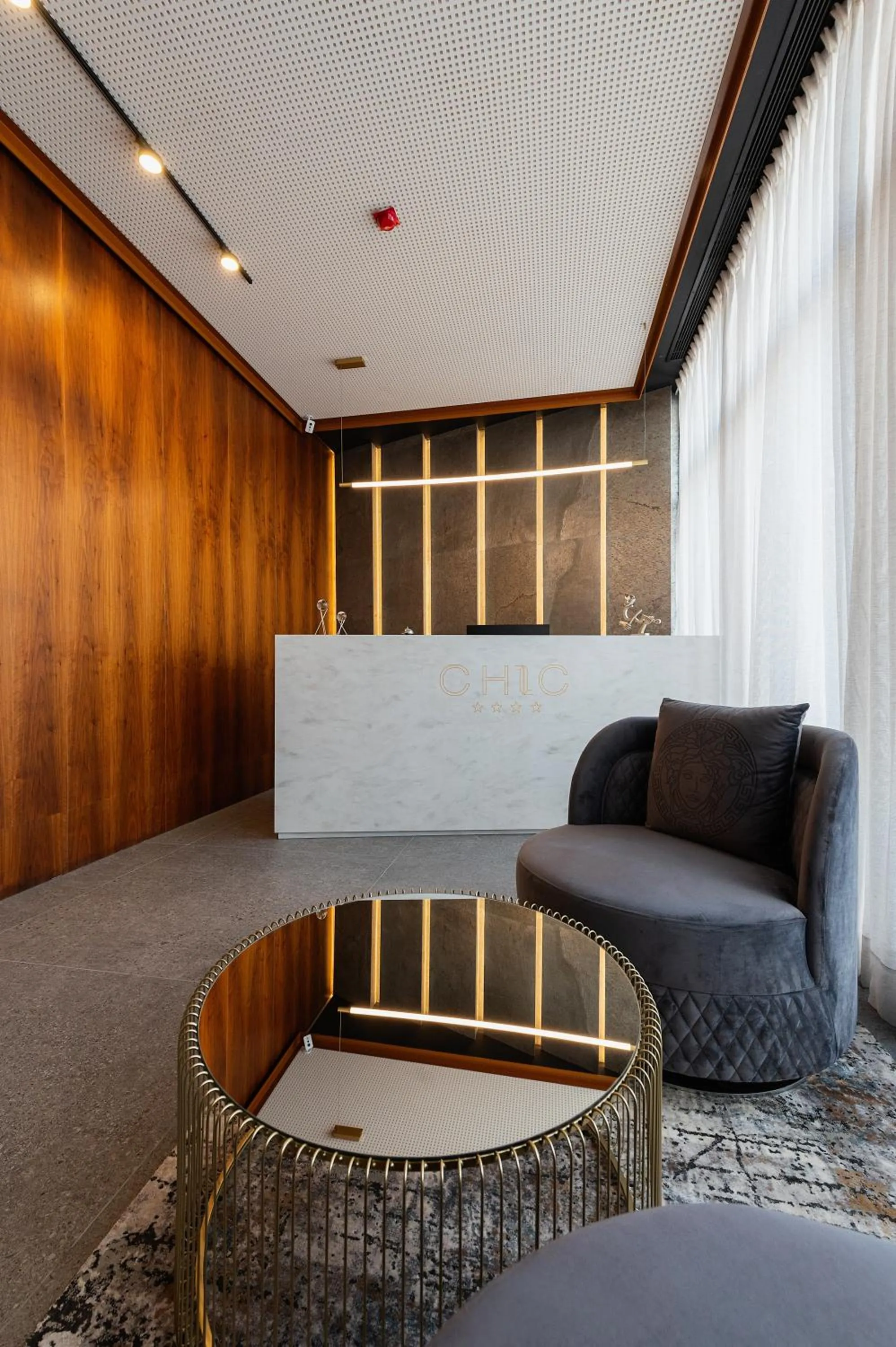 Seating area in Chic Boutique Hotel Vlore