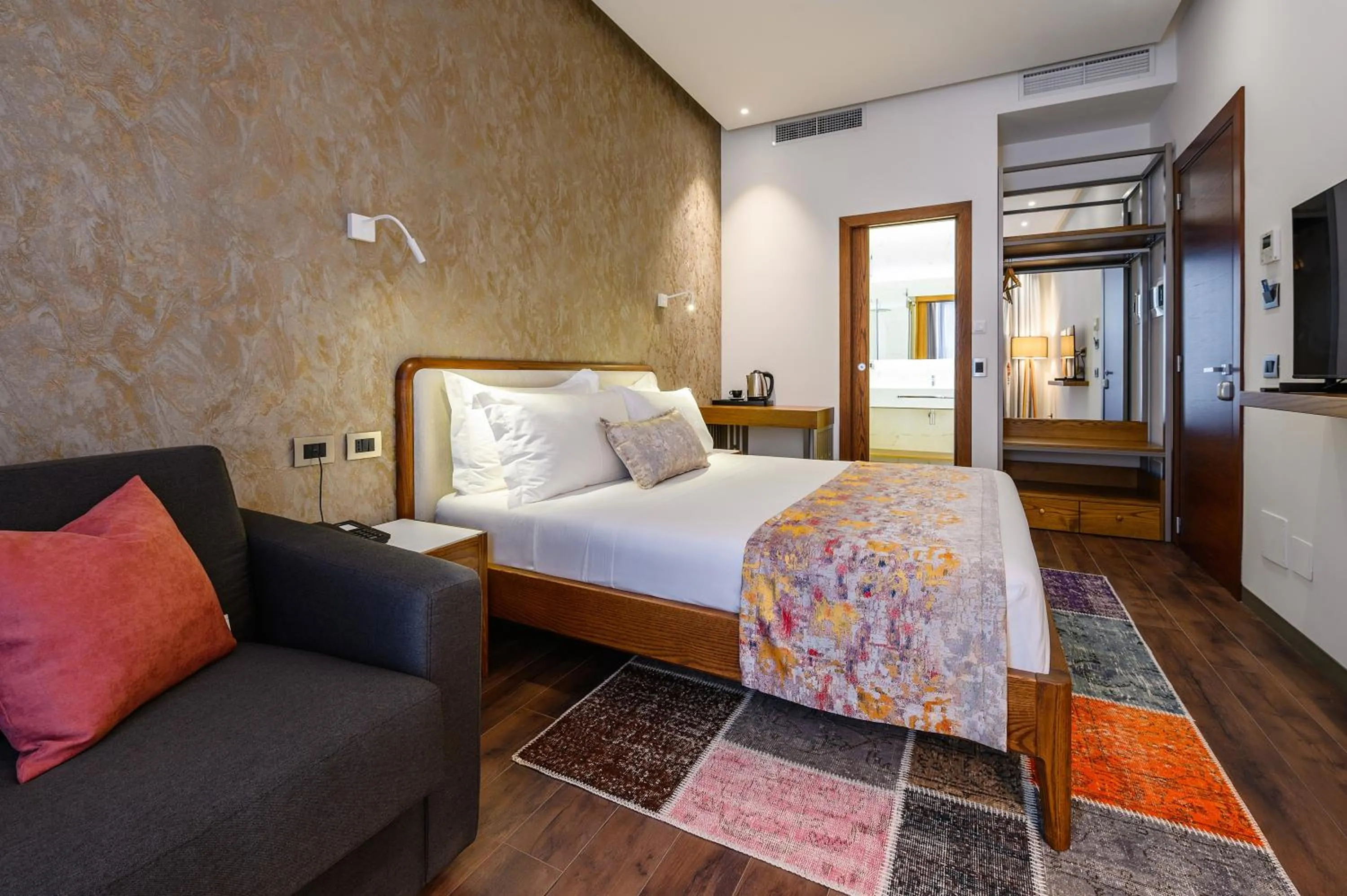 Bed in Chic Boutique Hotel Vlore