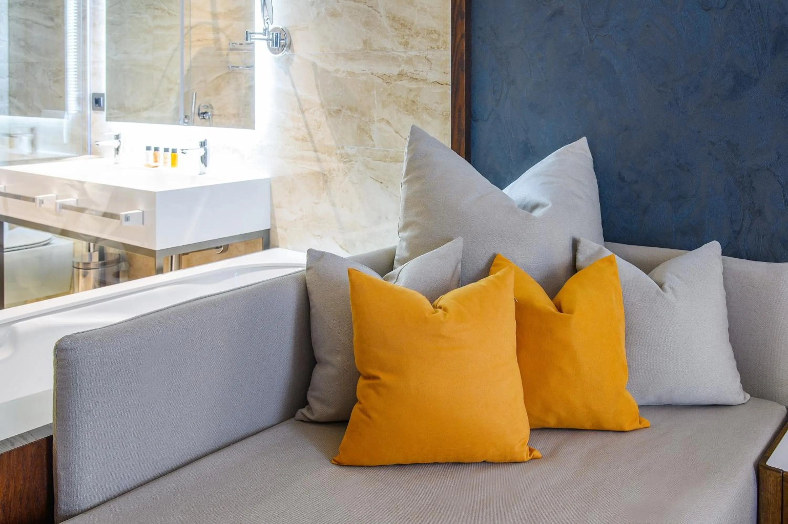 Seating area in Chic Boutique Hotel Vlore