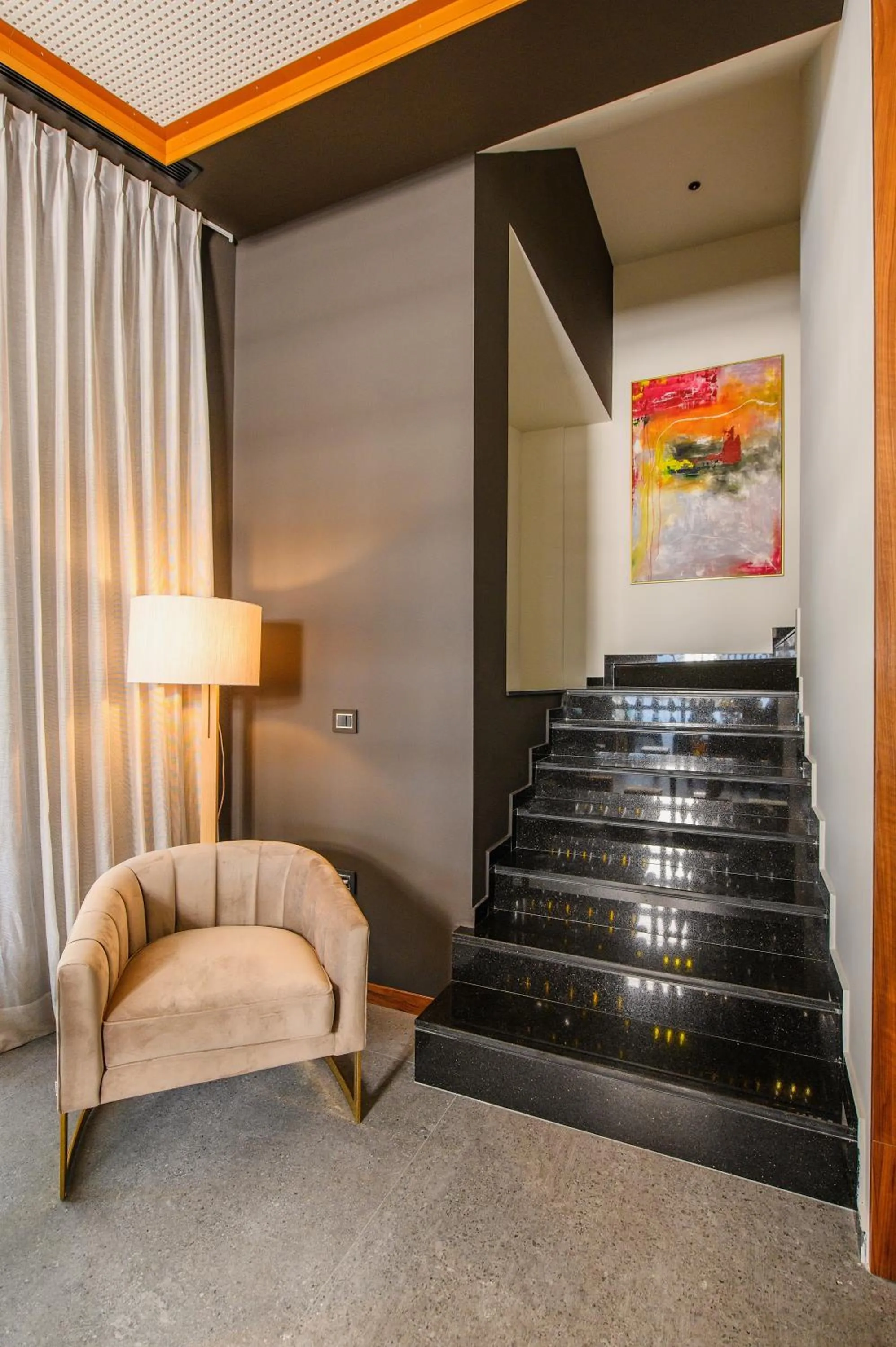 Seating area in Chic Boutique Hotel Vlore