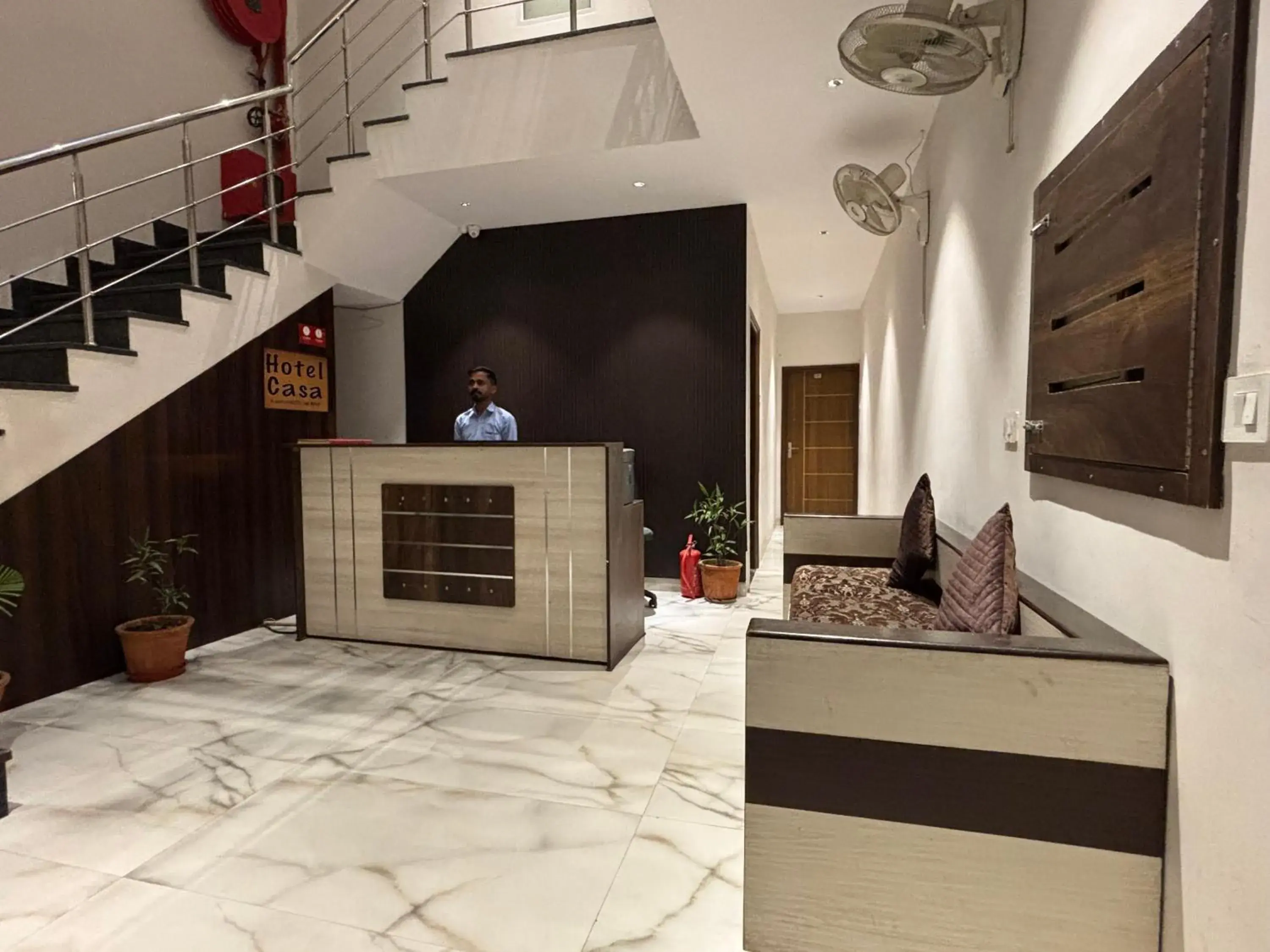 Lobby or reception in Hotel Casa Lobby or reception in Hotel Casa