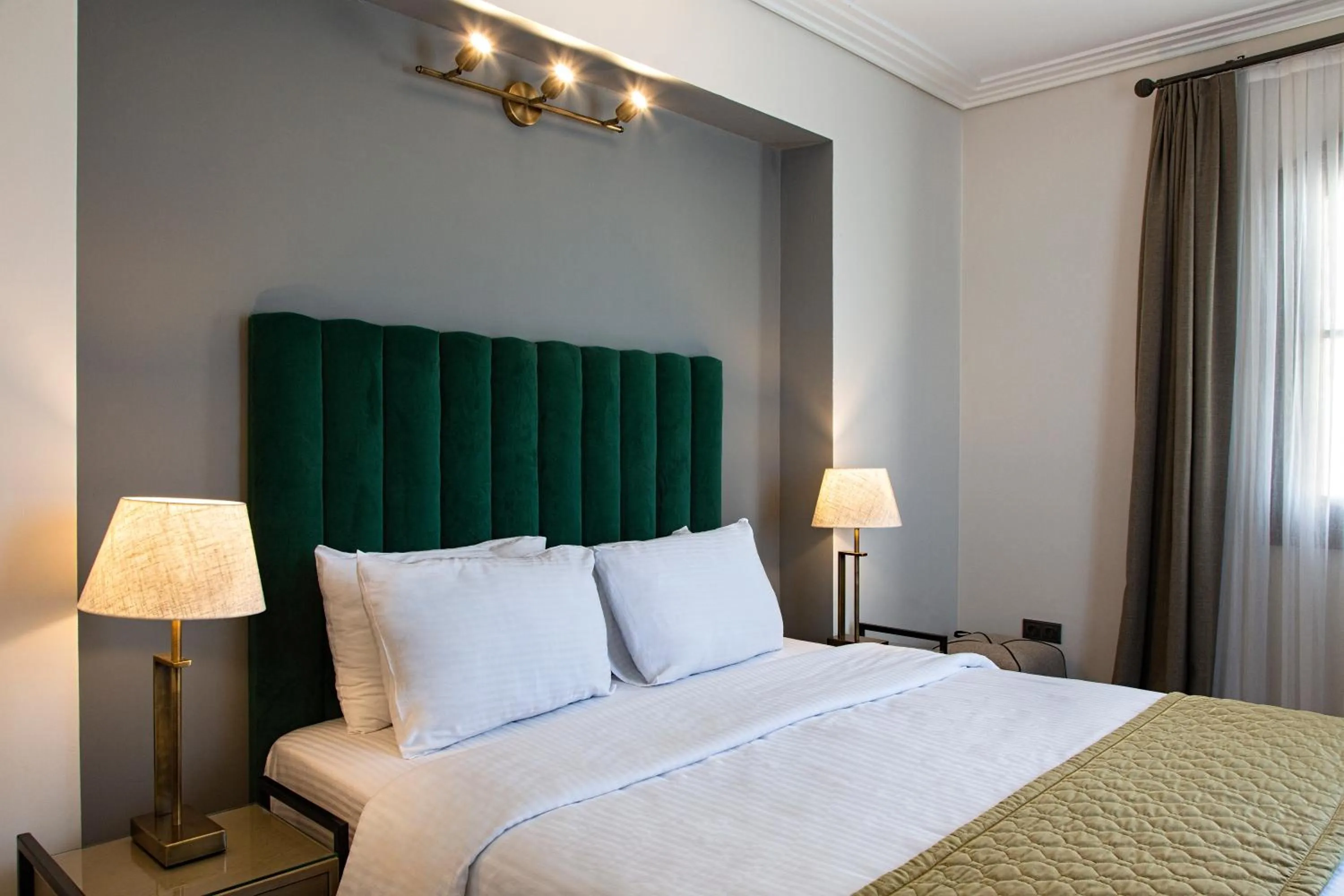 Bed in Mest Hotel Istanbul Sirkeci