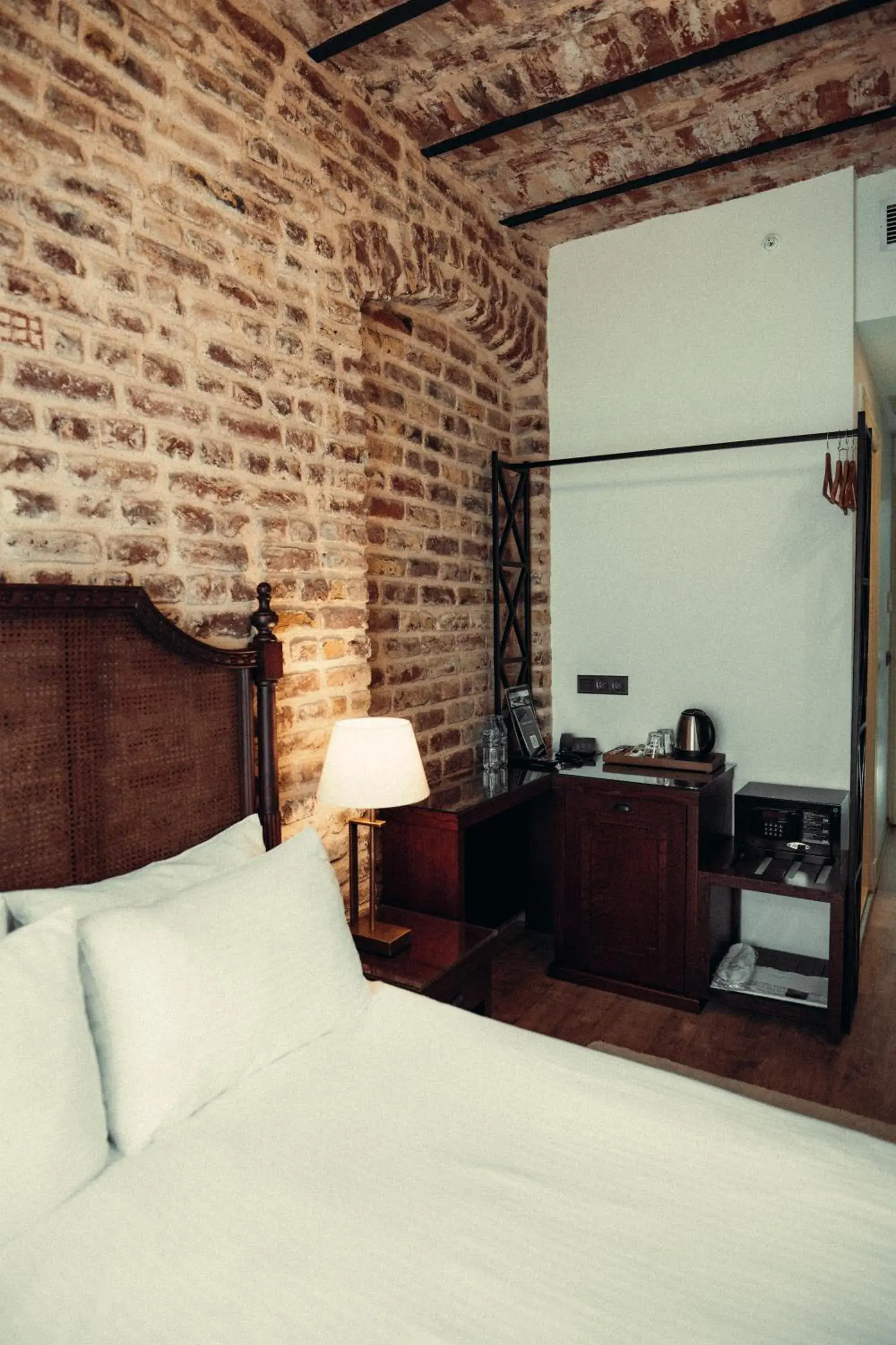 Bed in Mest Hotel Istanbul Sirkeci Bed in Mest Hotel Istanbul Sirkeci