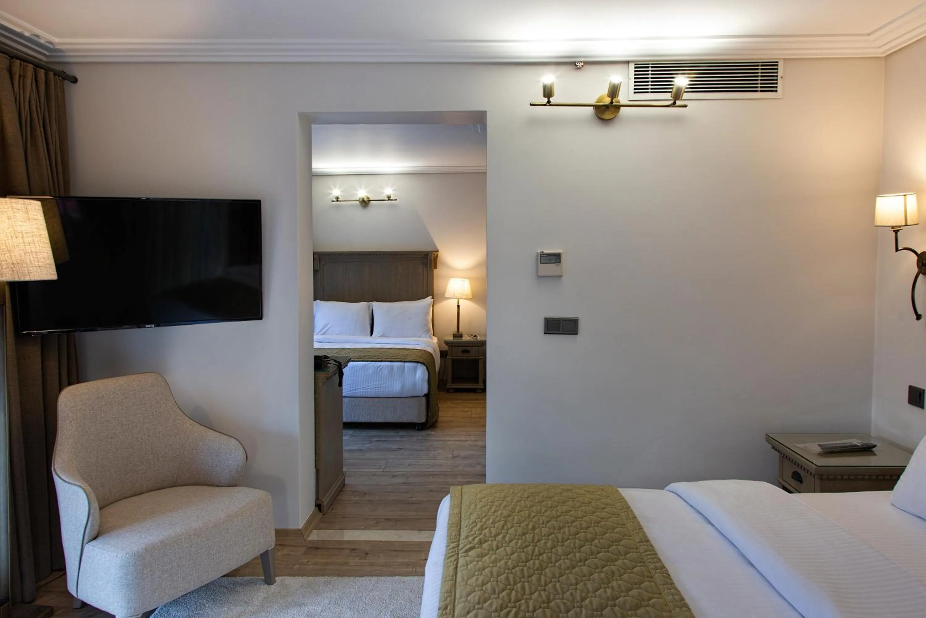 Bed in Mest Hotel Istanbul Sirkeci