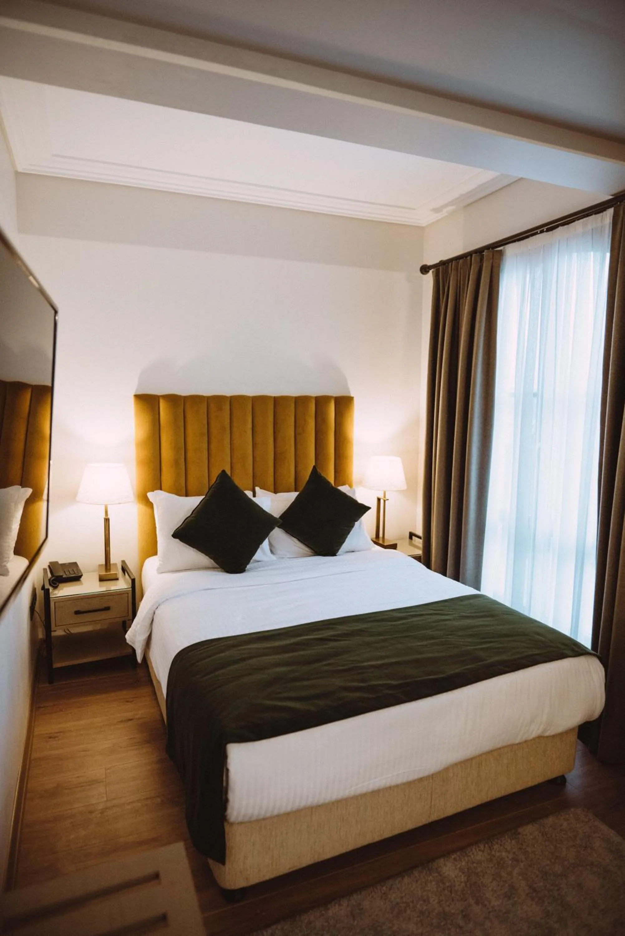 Bed in Mest Hotel Istanbul Sirkeci