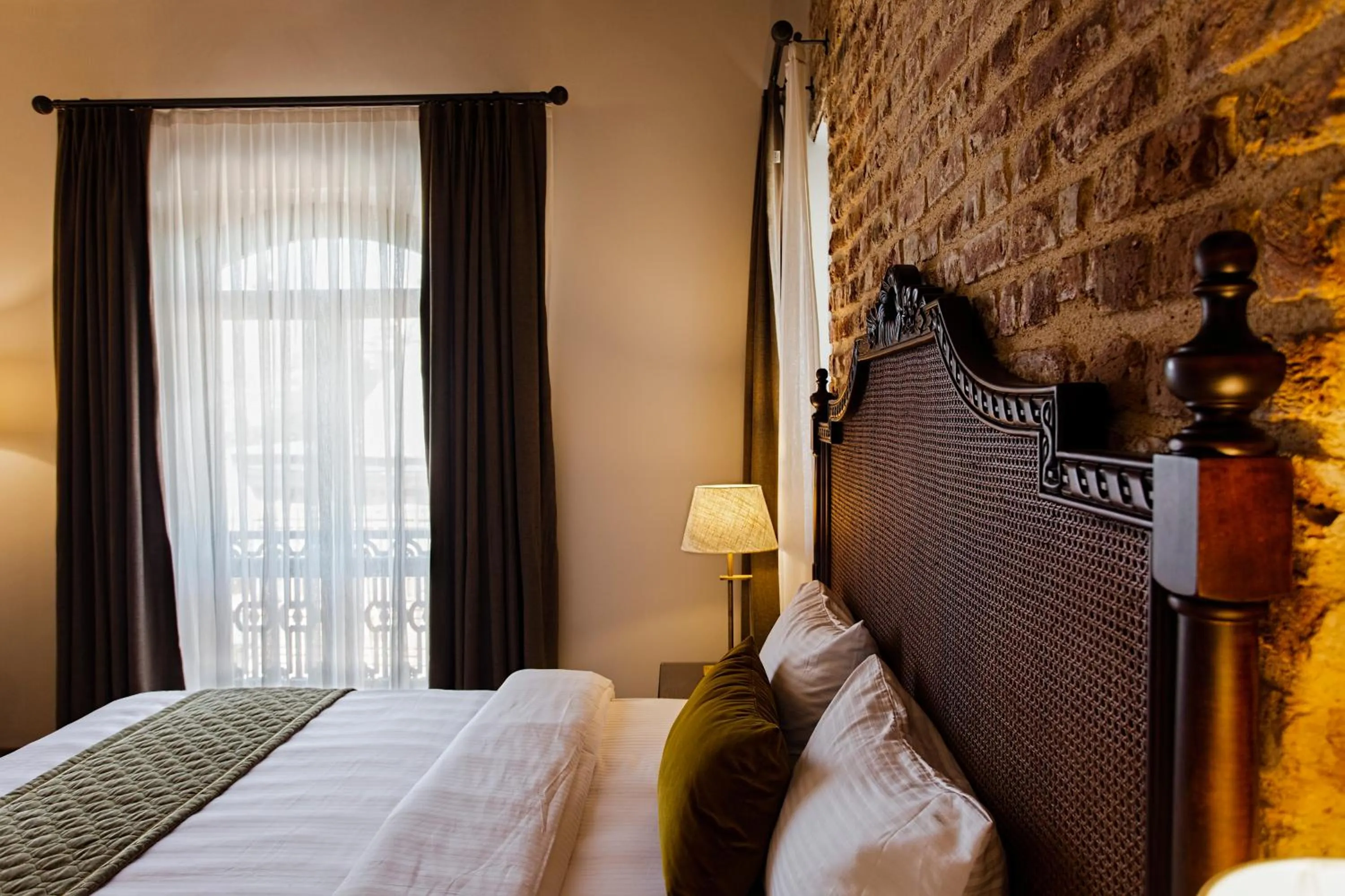 Bed in Mest Hotel Istanbul Sirkeci