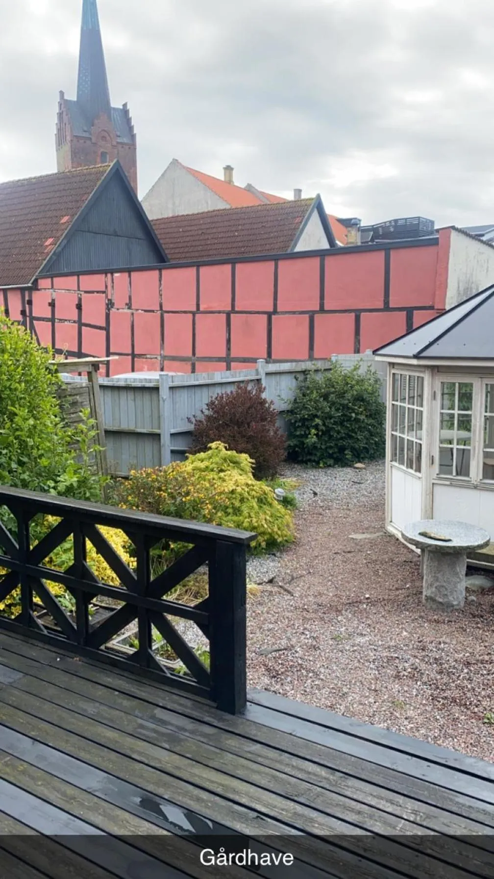 Garden in Byens Bed and Bath