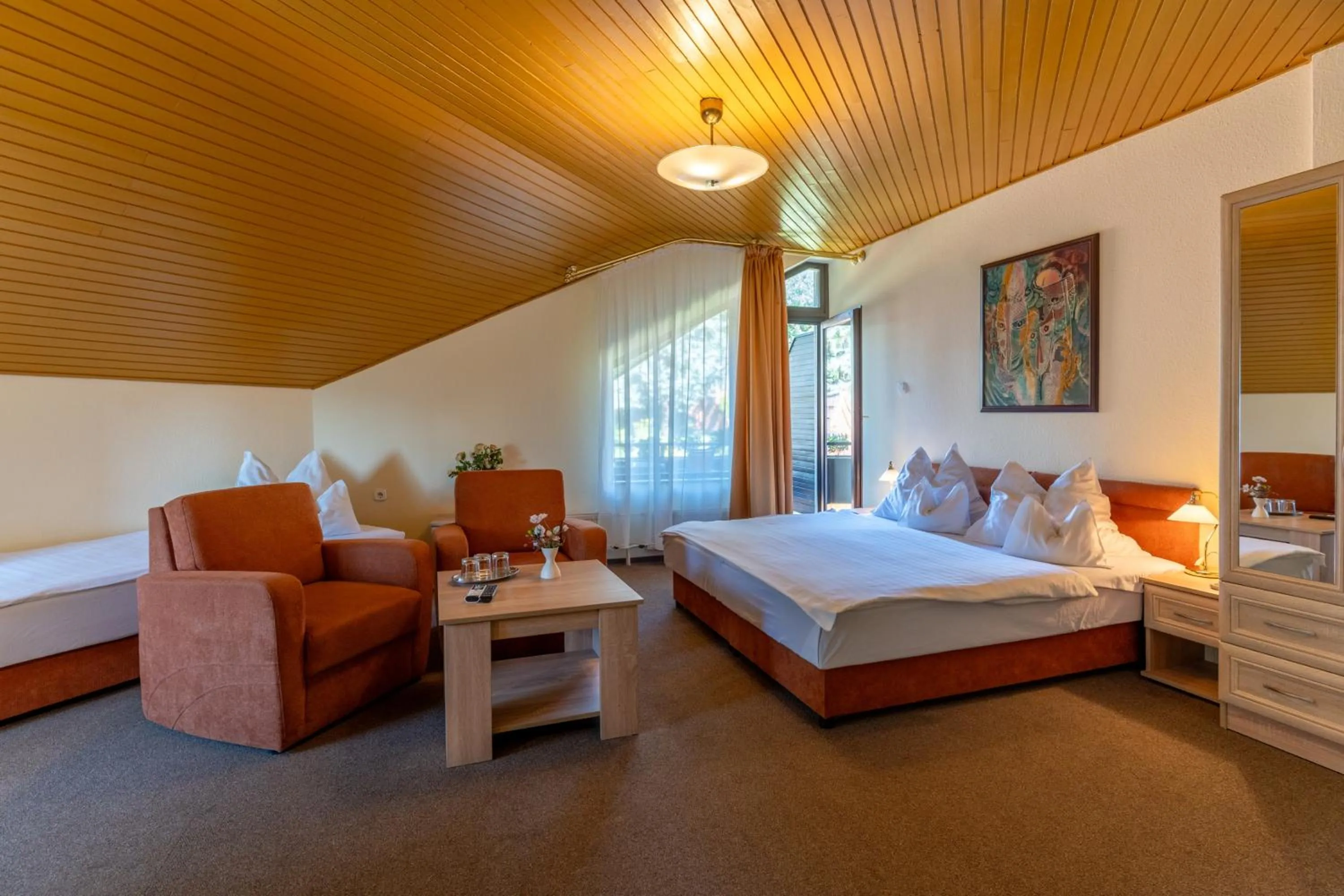 Photo of the whole room, Bed in Hotel Molnár