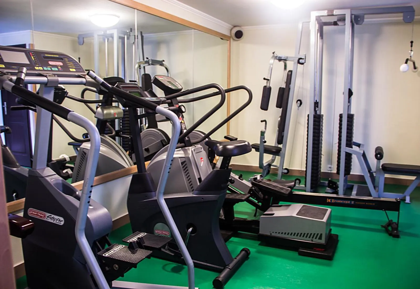 Fitness centre/facilities in Hotel Molnár