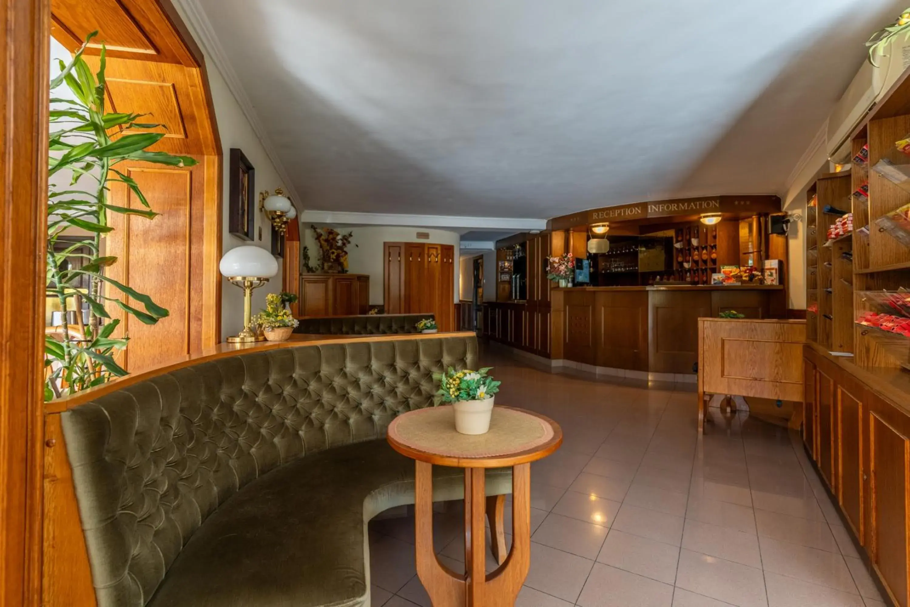 Lobby or reception in Hotel Molnár Lobby or reception in Hotel Molnár