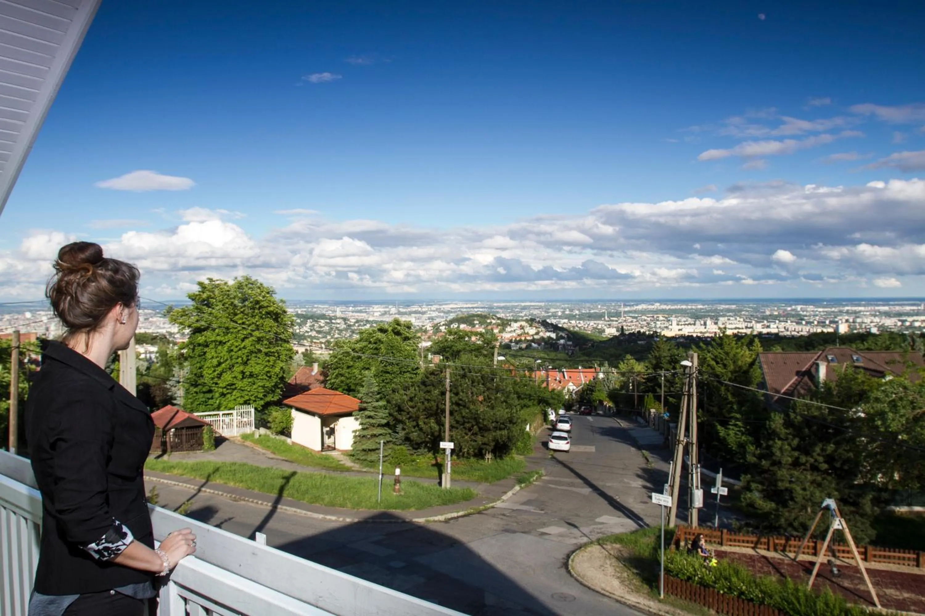 Balcony/Terrace in Hotel Molnár